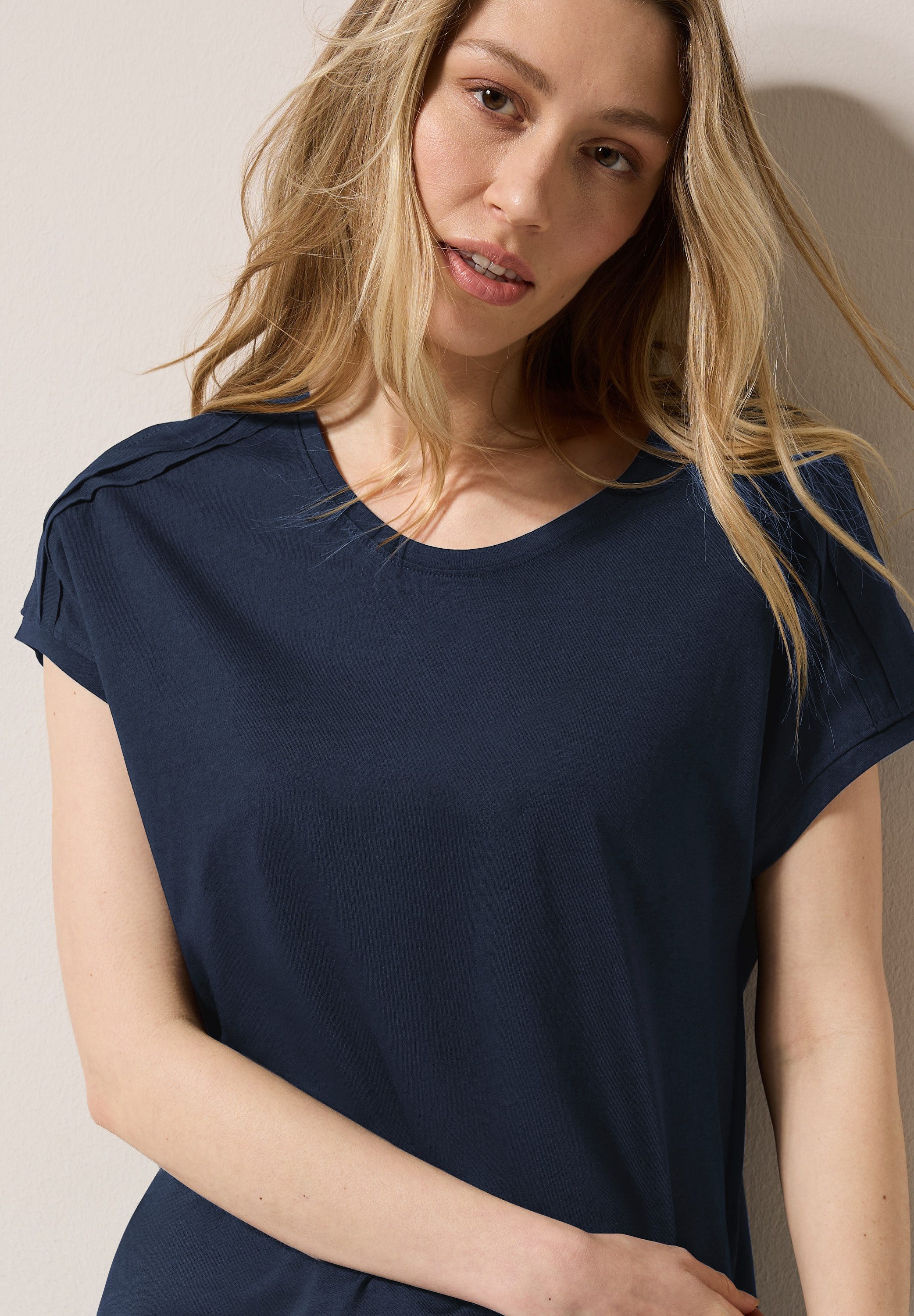 Cecil T-shirt met elastische taille
