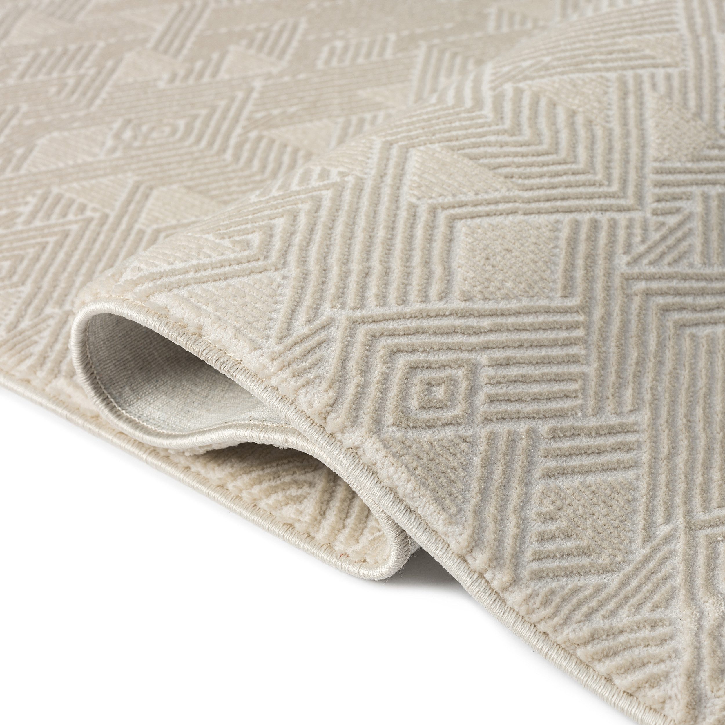 Sehrazat Vloerkleed Nora 5700 Zachte kleuren, modern ontwerp, duurzaam, elegantie ontmoet comfort