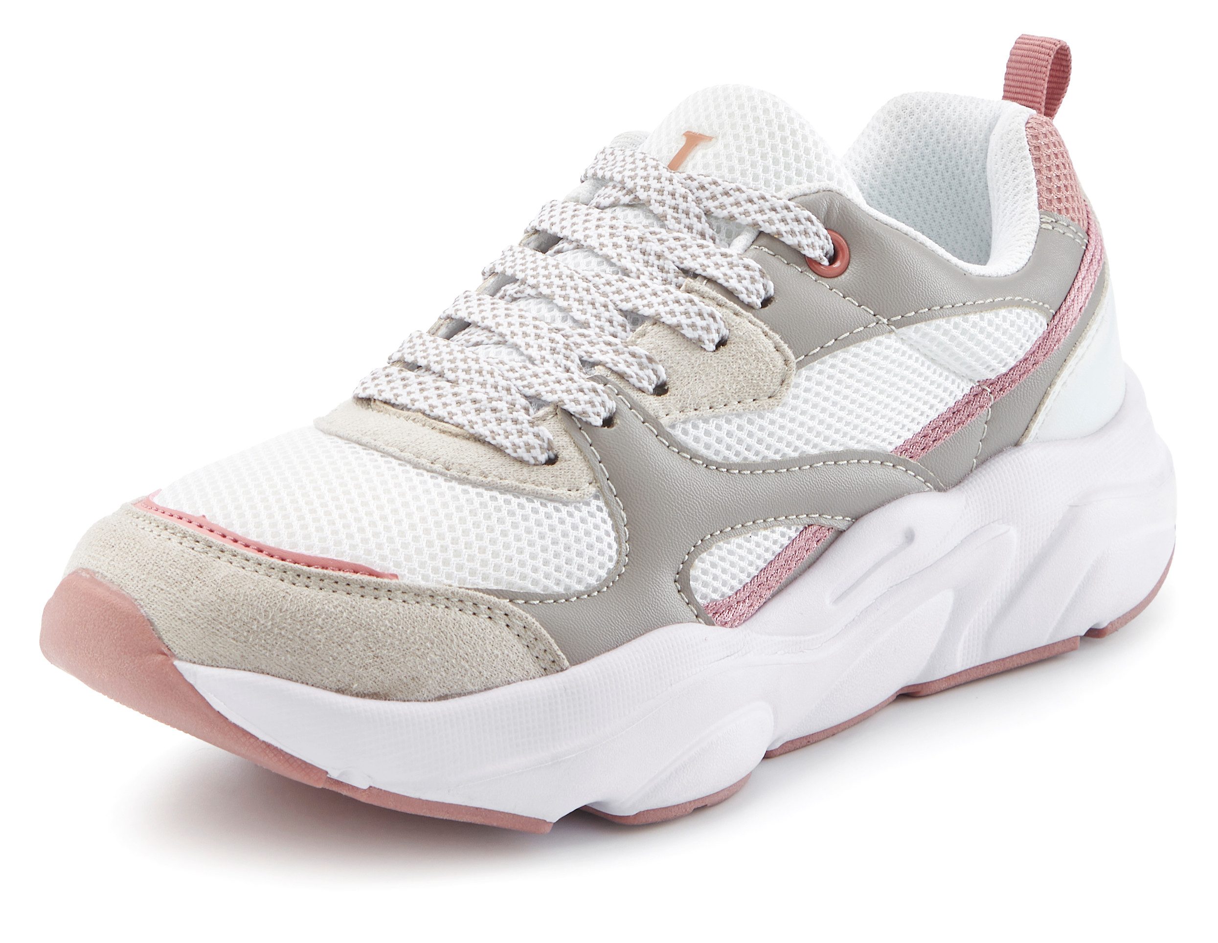 Lascana Sneakers met ultralichte chunky-zool, veterschoen, vrijetijdsschoen