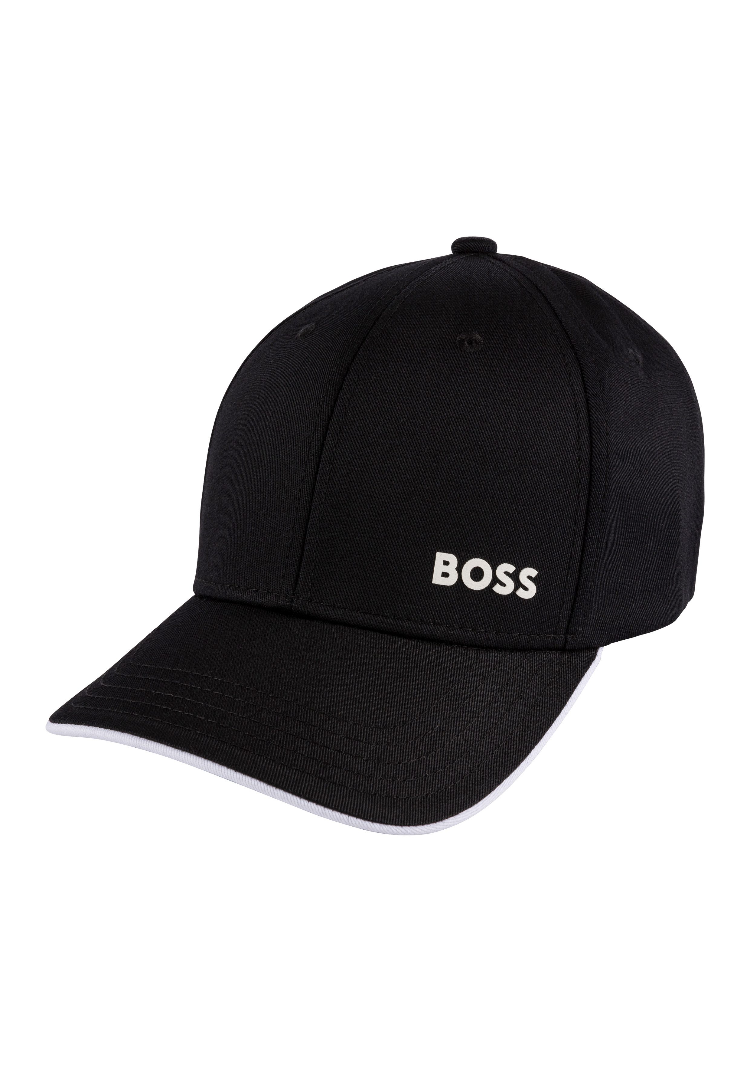 BOSS GREEN Baseball pet Cap-Bold met klemsluiting unisex caps zwart