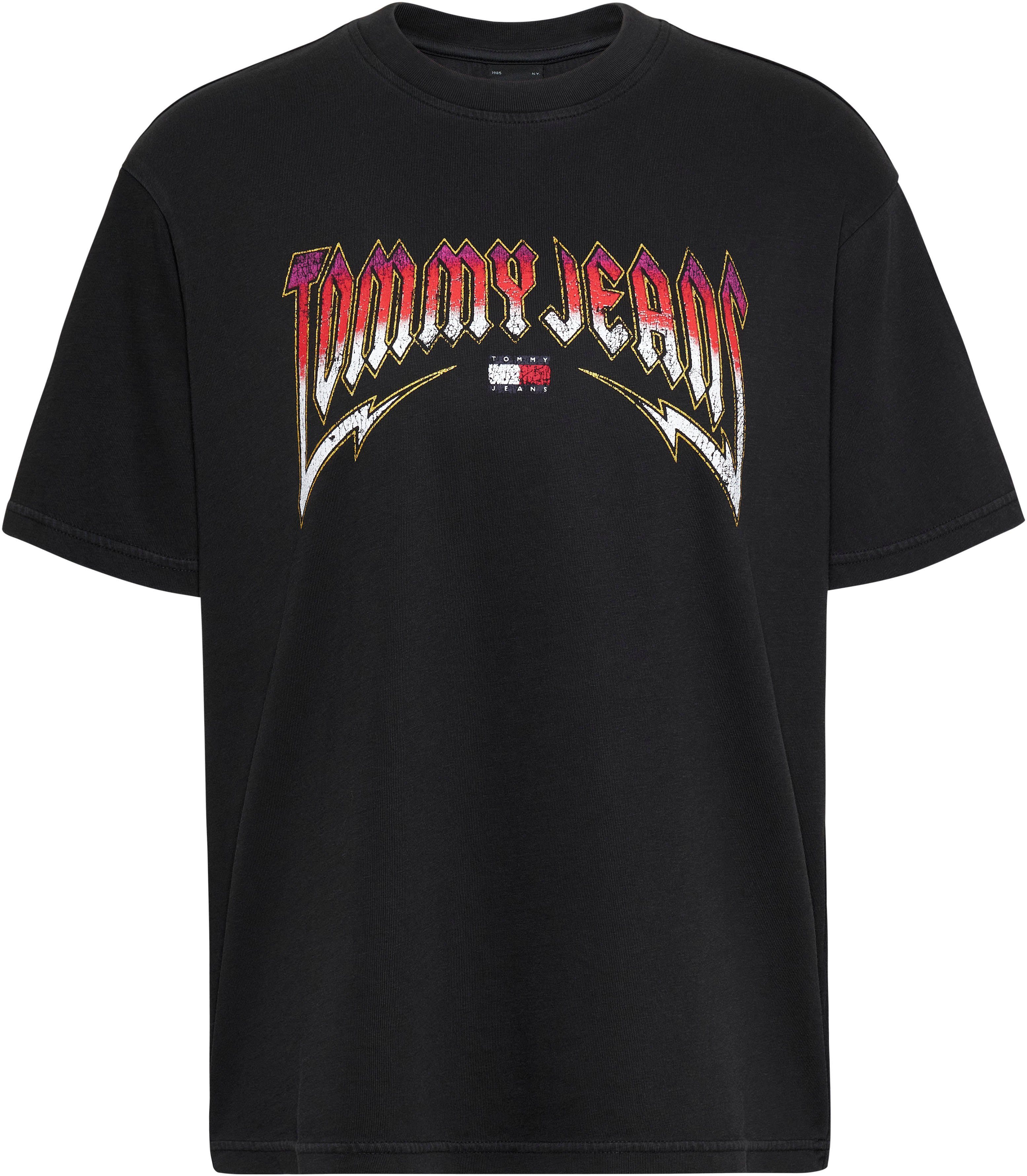 TOMMY JEANS T-shirt TJW RLX WASHED TJ ROCK TEE