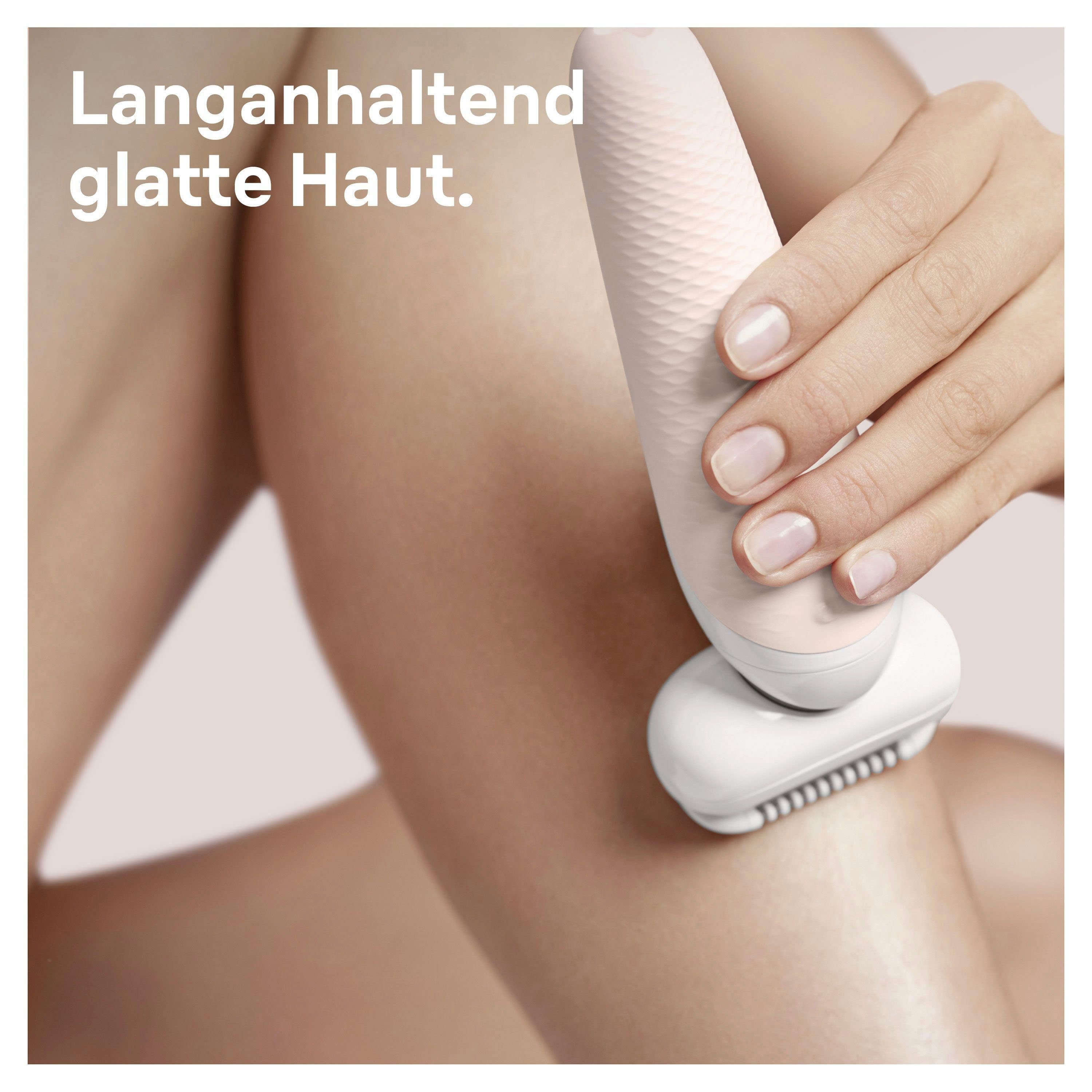 Braun Epilator Silk-épil 9 Flex 9-006 draadloos wet & dry-epileren, brede kop met 40 pincetten