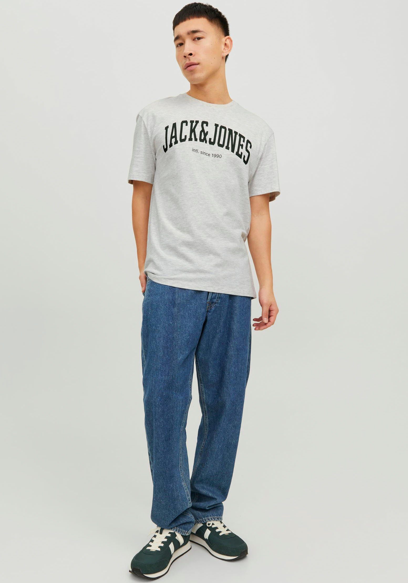 Jack & Jones Shirt met ronde hals JJEJOSH TEE SS CREW NECK NOOS
