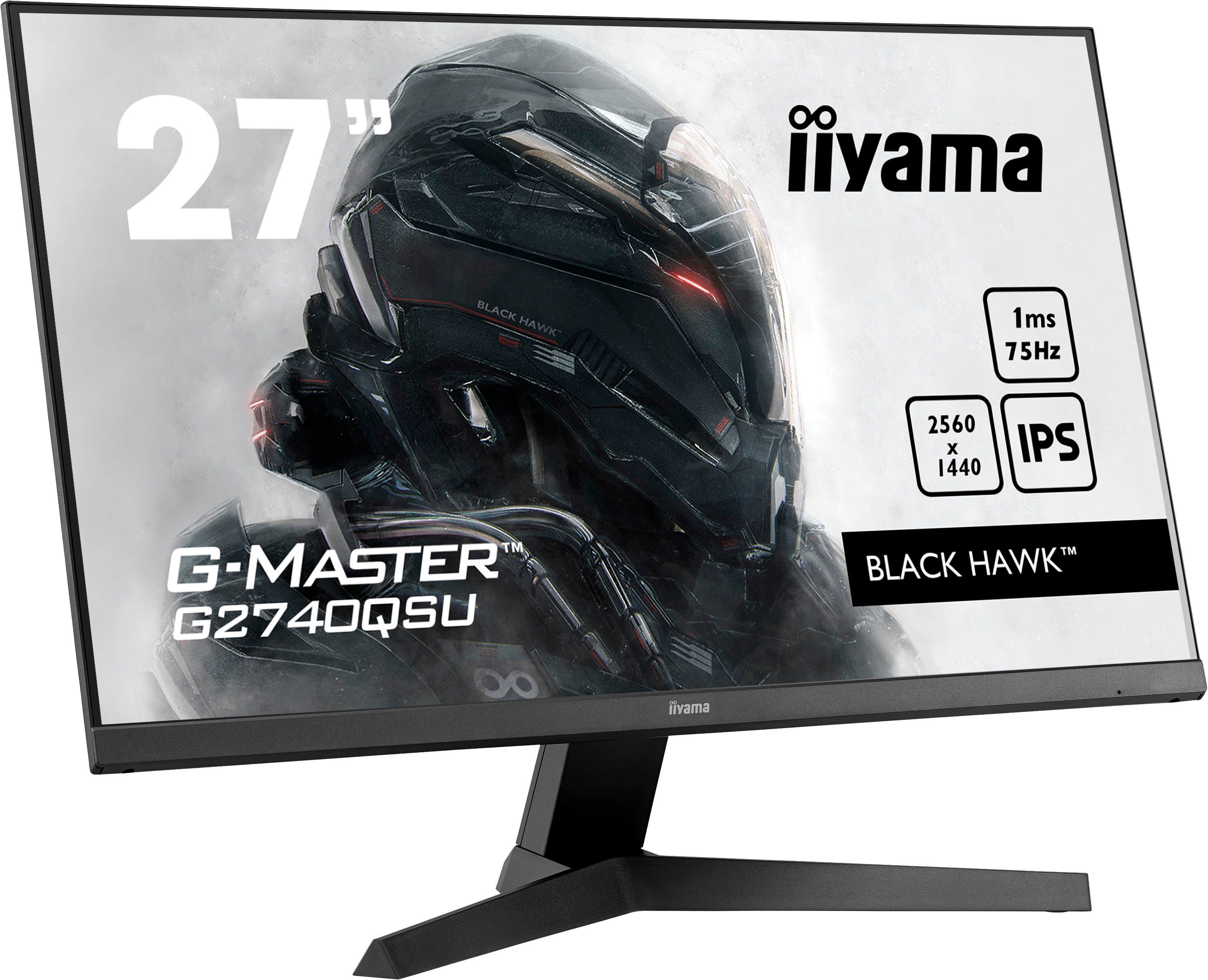 Iiyama Ledscherm G-MASTER G2740QSU-B1, 68,6 cm / 27", WQHD