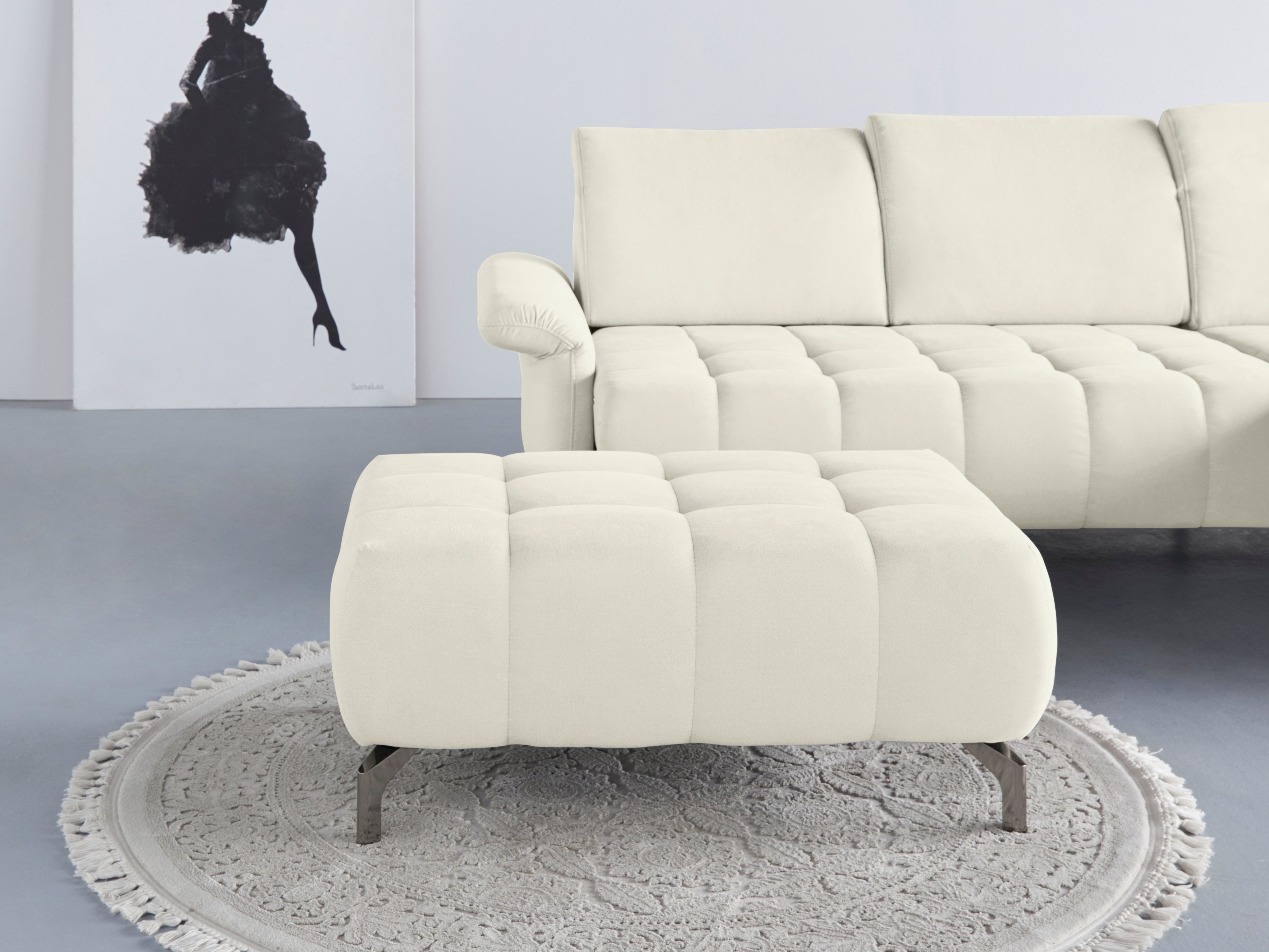 INOSIGN Hocker Fresh passend bij de fresh hoekbank, ook verkrijgbaar met olympia easy clean bekleding hockers maat Olympia Easy clean wit