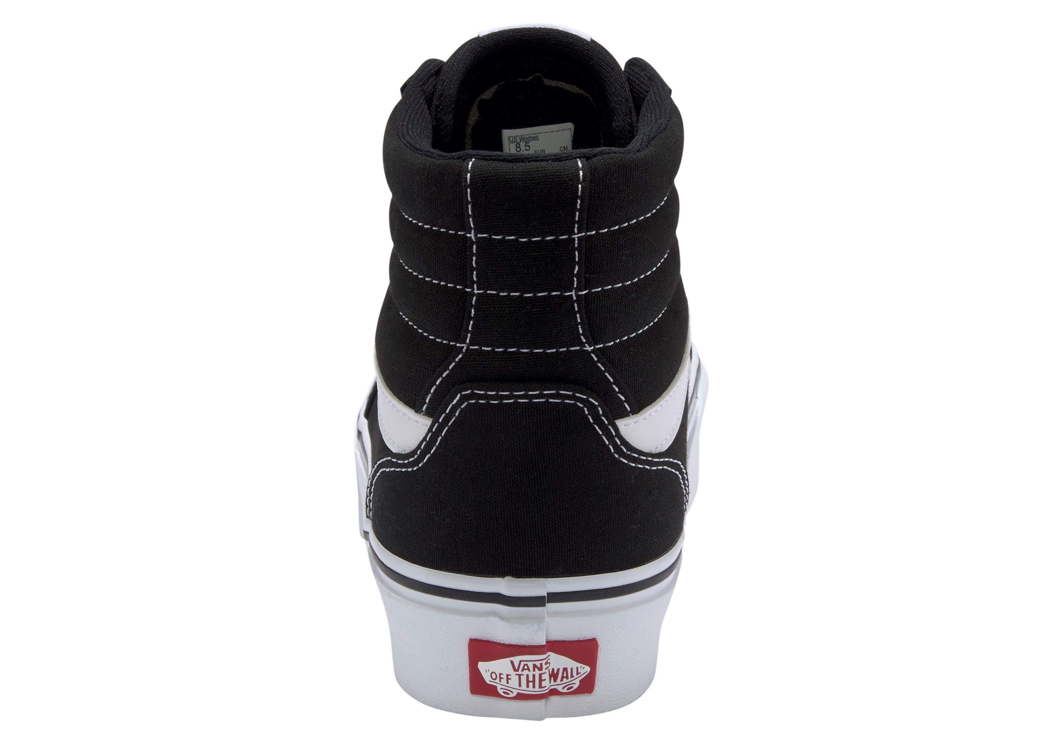 Vans Plateausneakers Filmore Hi Platform van textielen canvasmateriaal