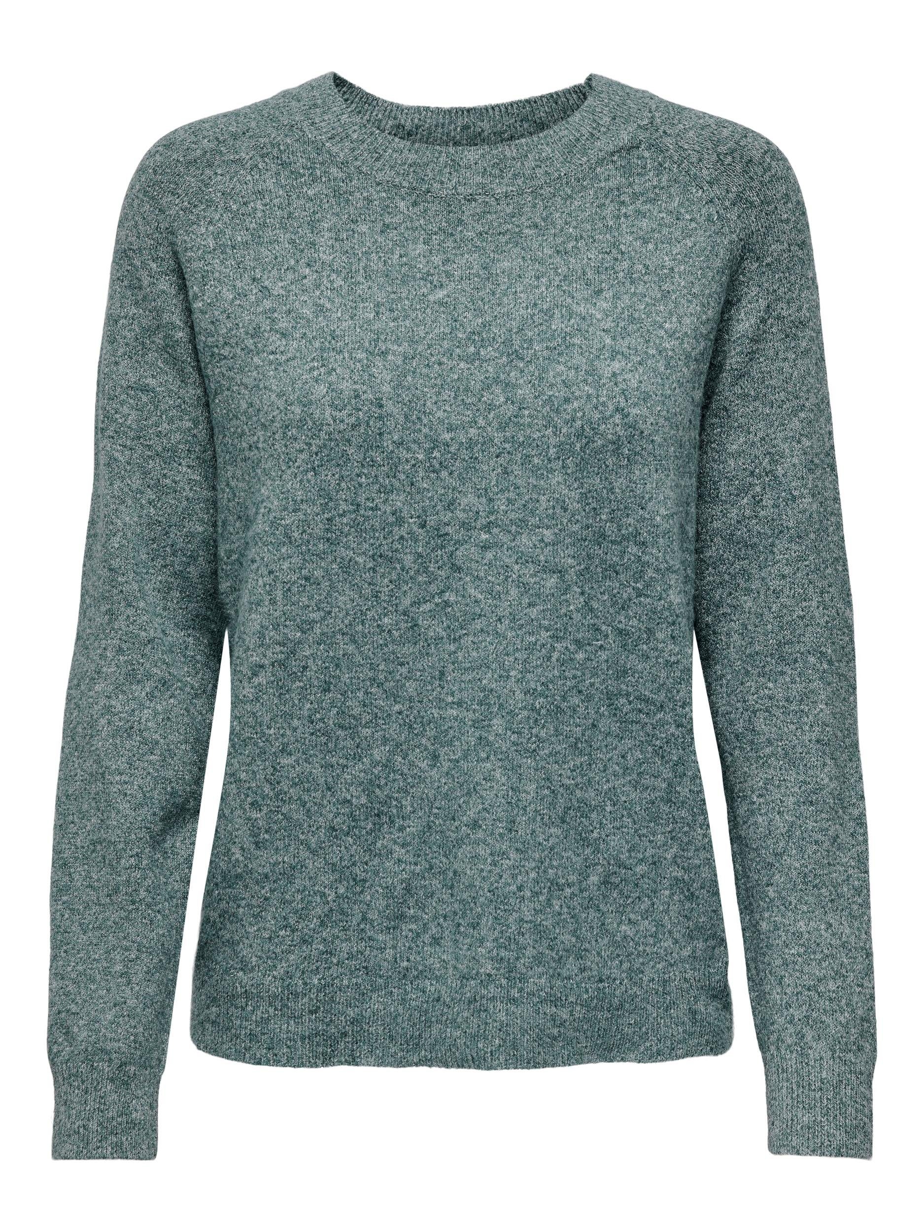 Only Trui met ronde hals ONLRICA LIFE L/S PULLOVER KNT NOOS