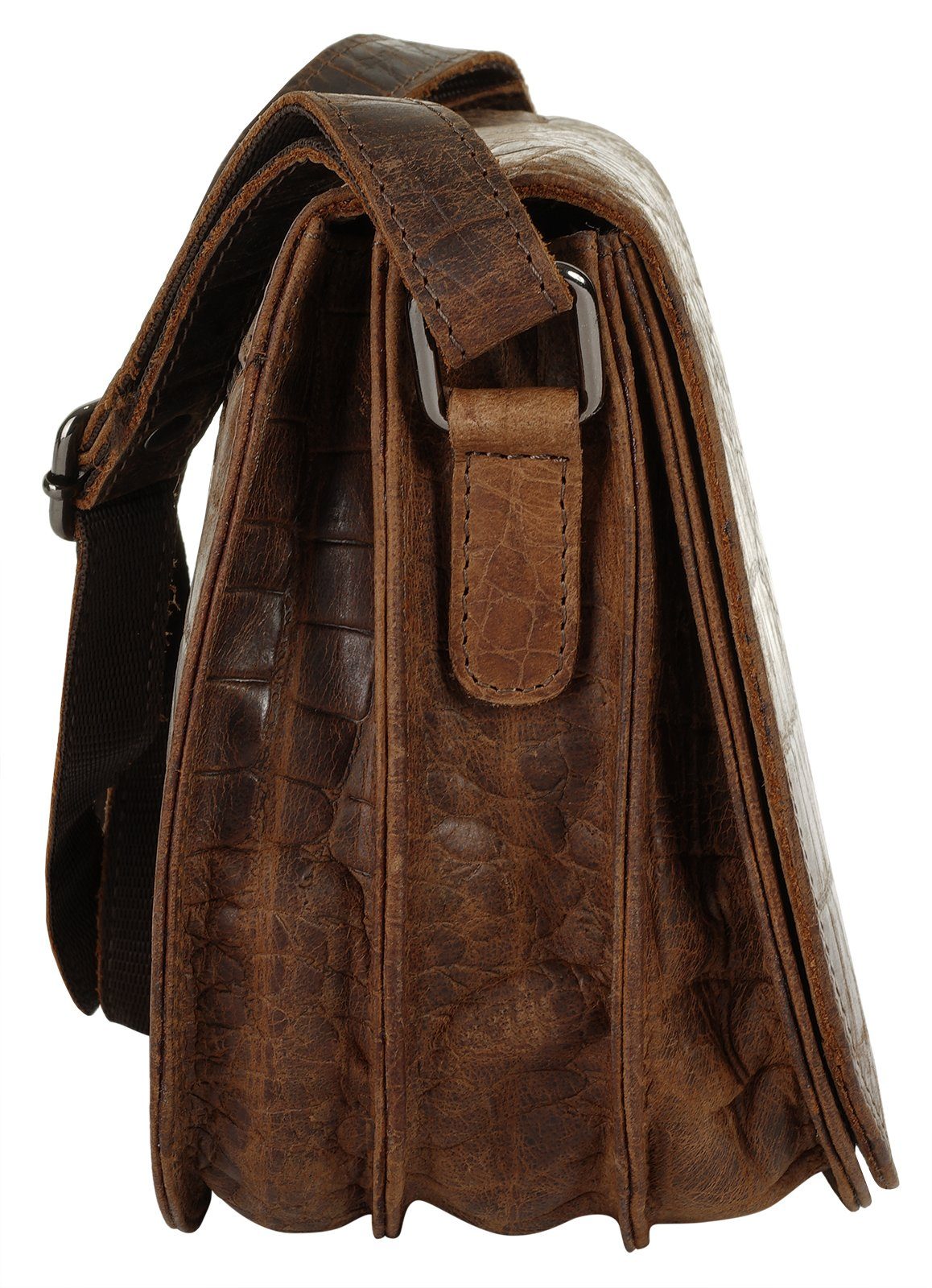 Cluty Schoudertas echt leder