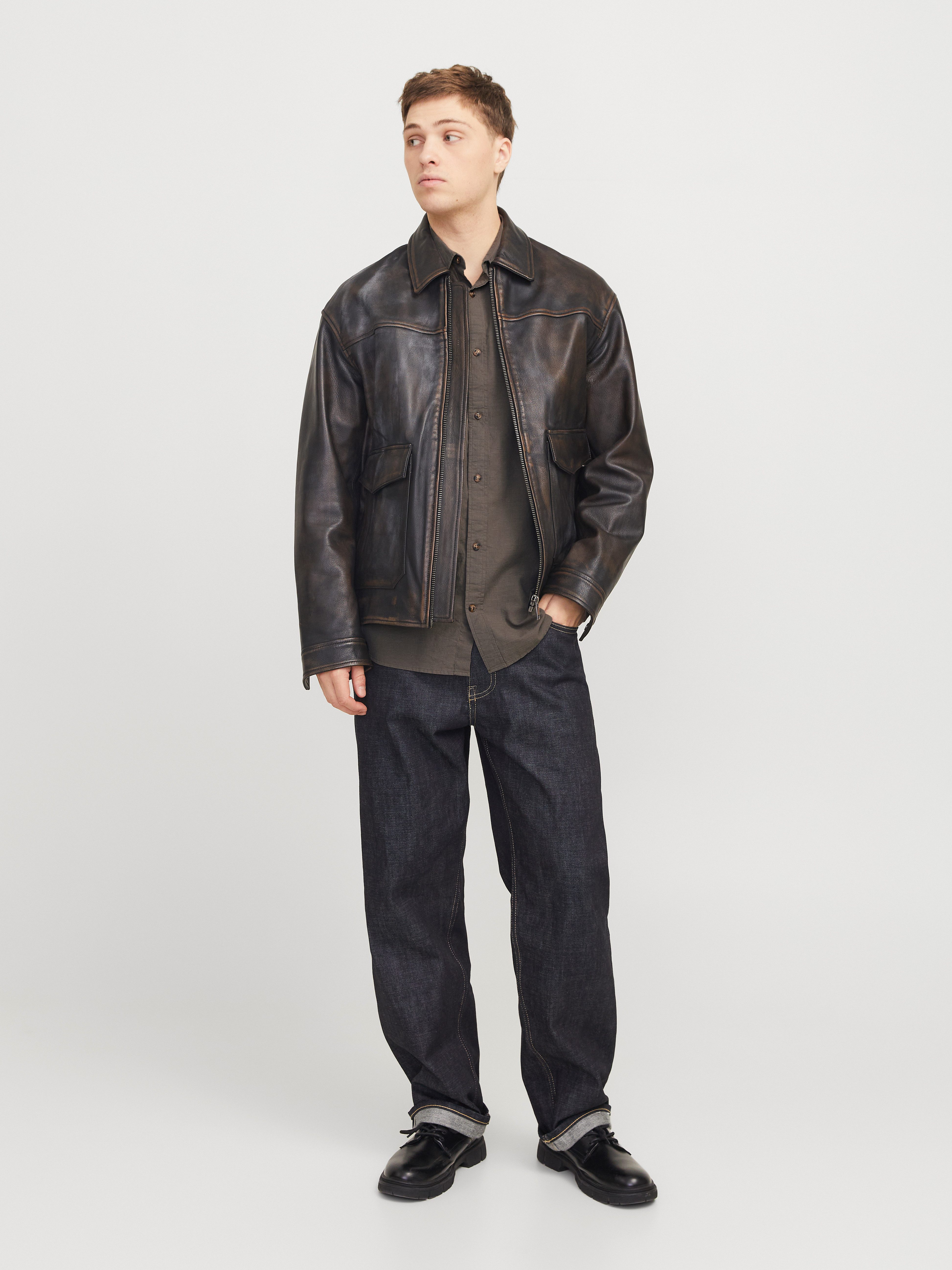 Jack & Jones Overhemd met lange mouwen JJESUMMER SHIRT LS SN