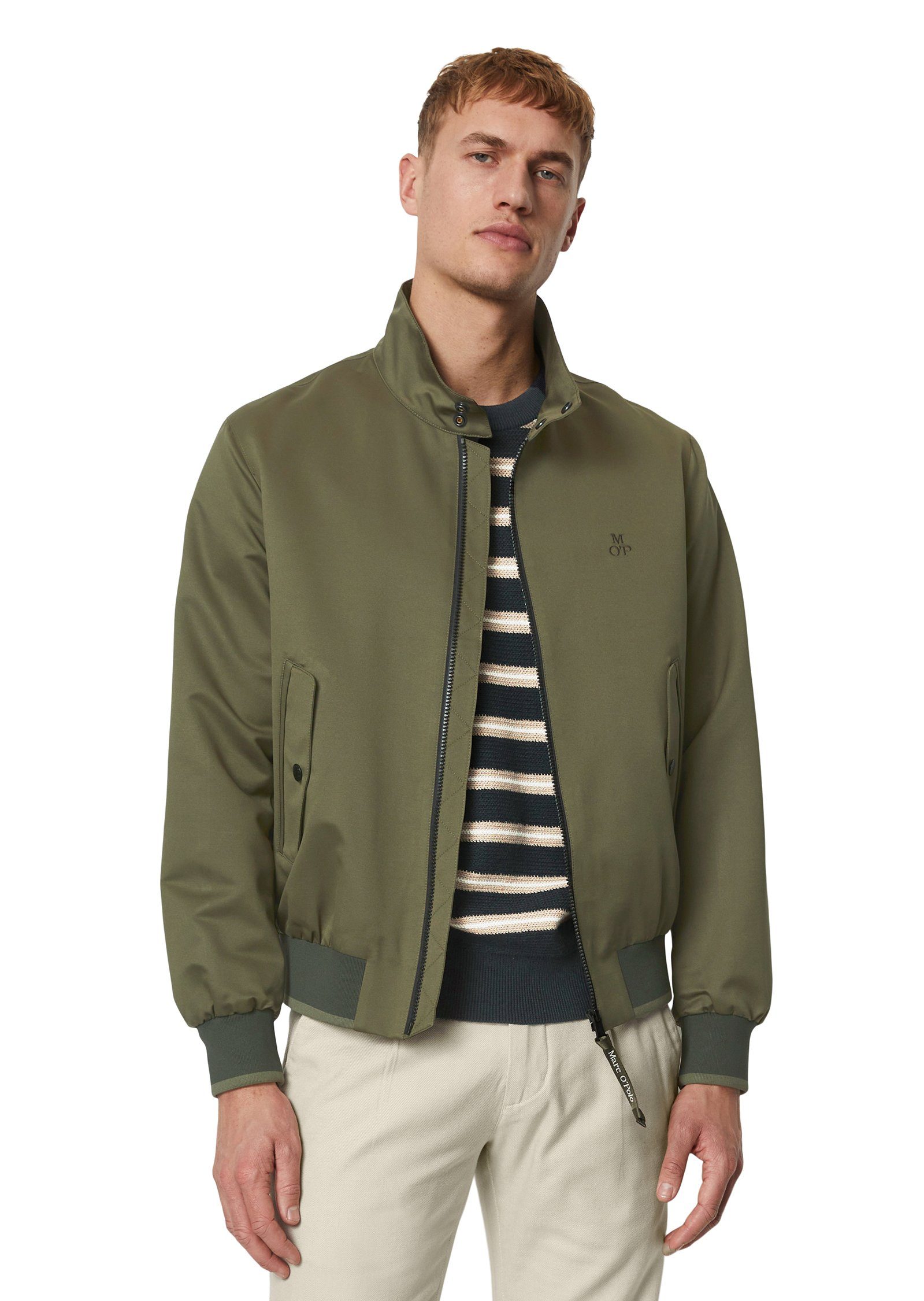 Marc O'Polo Blouson windwerend en waterafstotend heren jassen maat S groen
