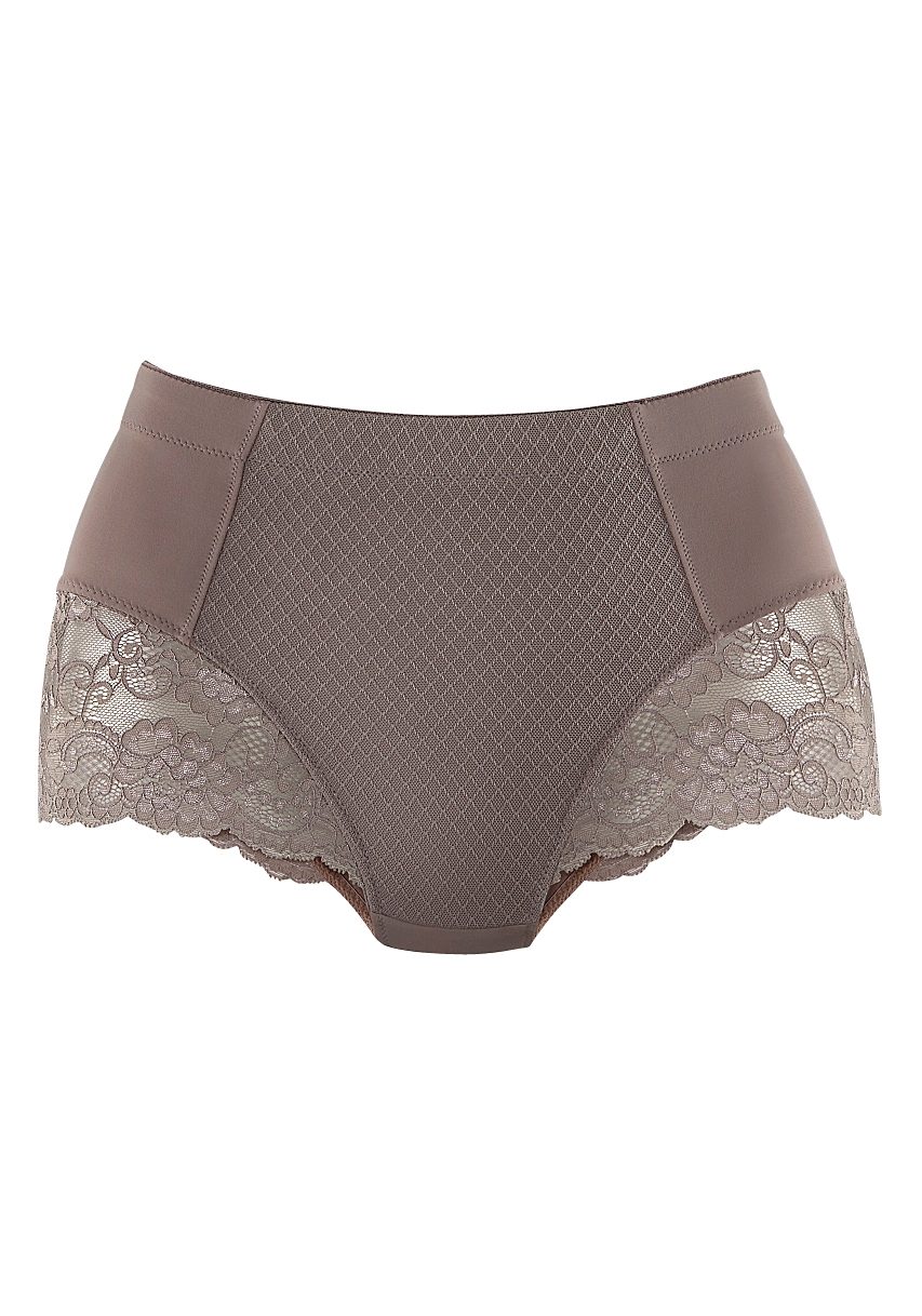 Lascana Modellerende slip met hoogwaardige kant op de pijp