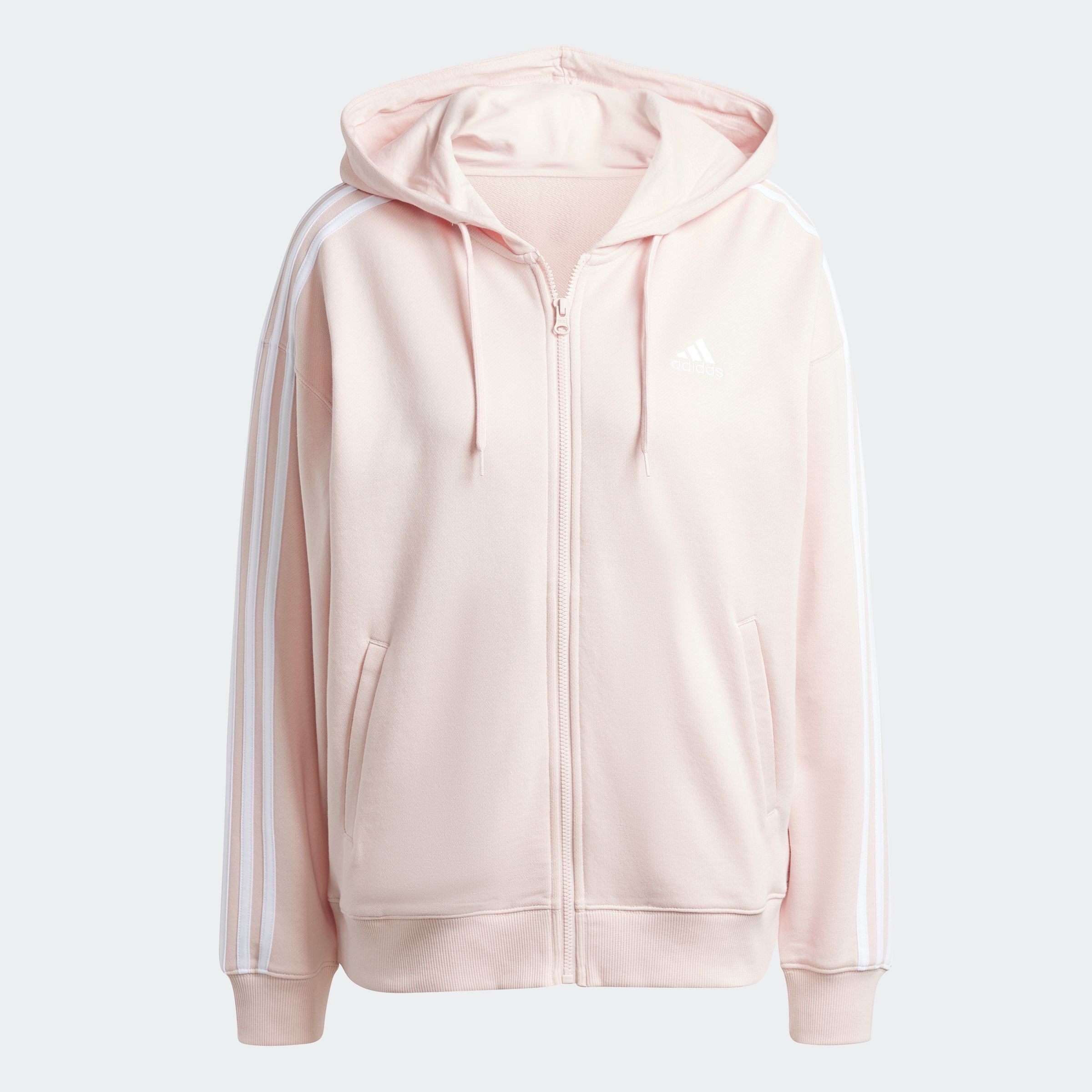 adidas Sportswear Capuchonsweatvest W 3S FT FZ O HD (1-delig)