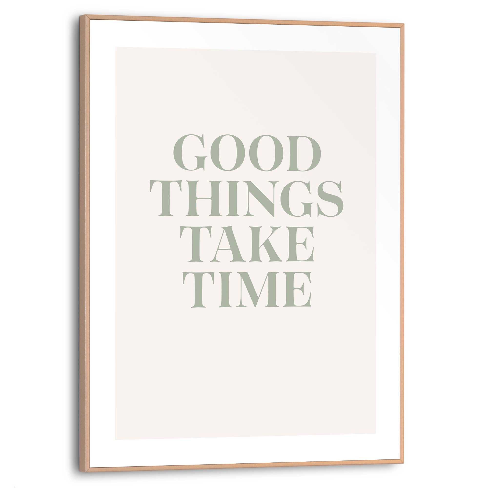 Reinders! Artprint met lijst Take Your Time