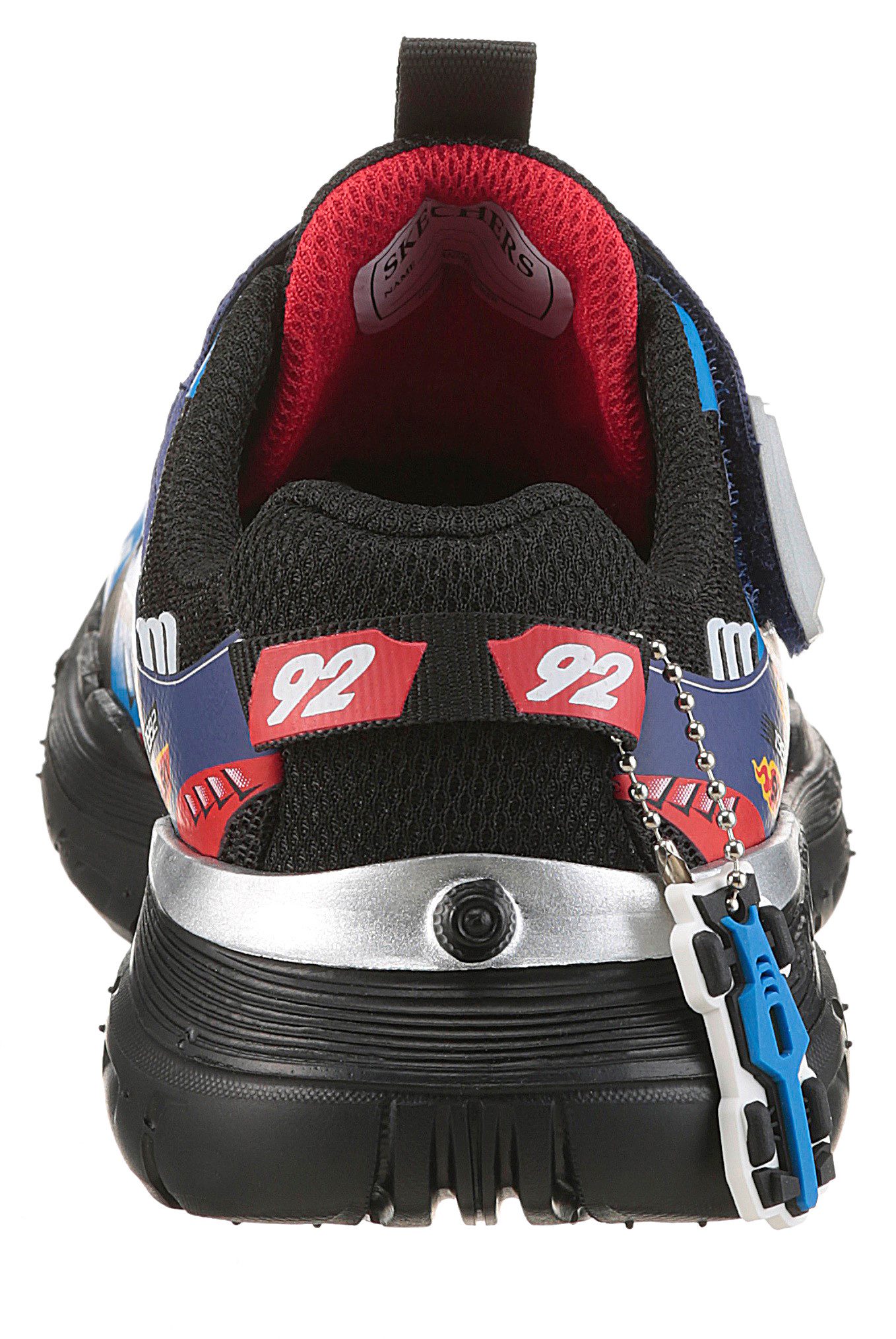 Skechers Sneakers SKECH TRACKS Sneakers, vrijetijdsschoen met racewagen, maatsjabloon om te downloaden
