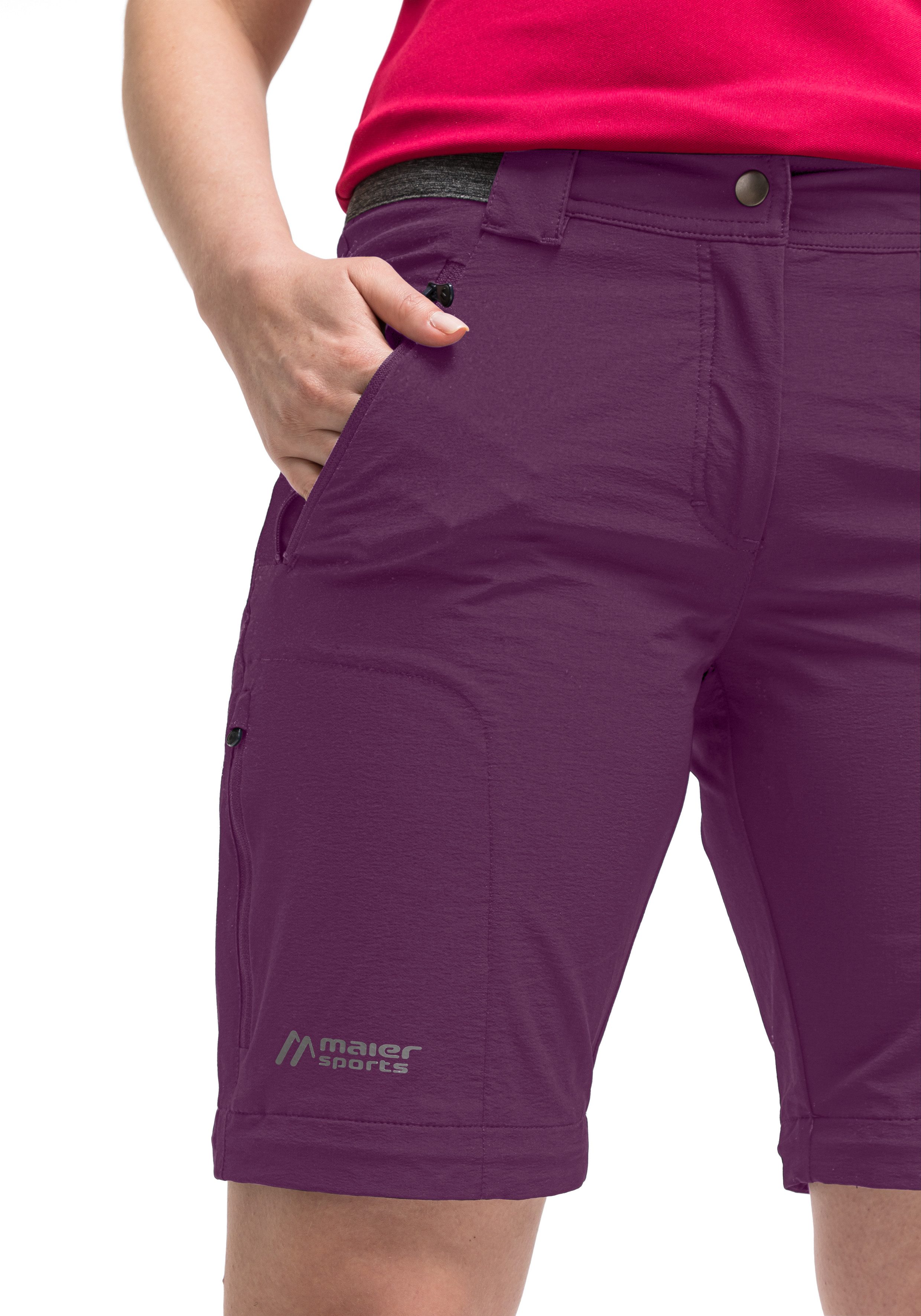 Maier Sports Functionele broek Norit Zip 2.0 W met praktische zipp-offfunctie