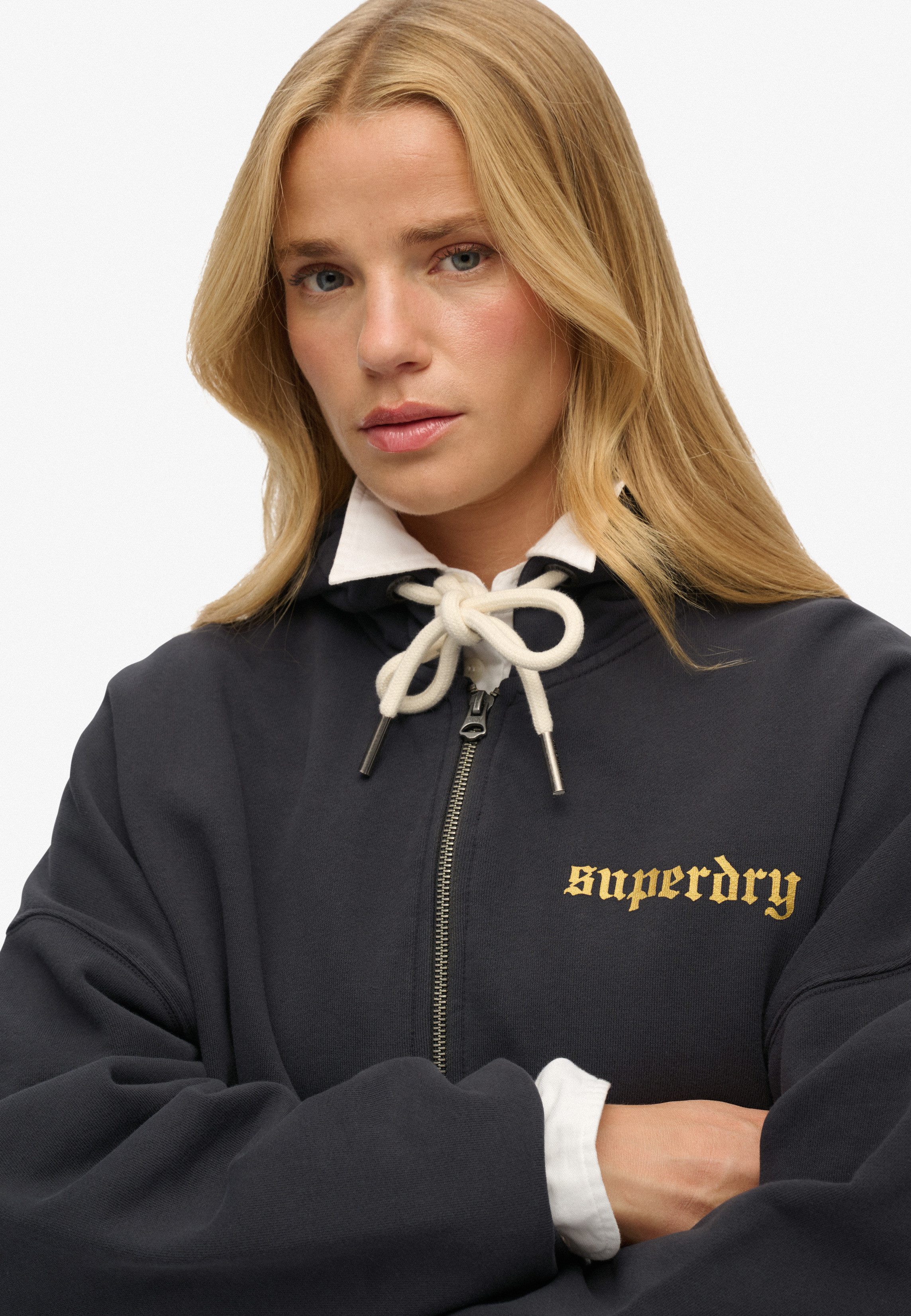 Superdry Capuchonsweatvest OLD SCHOOL TATTOO OS ZIPHOOD