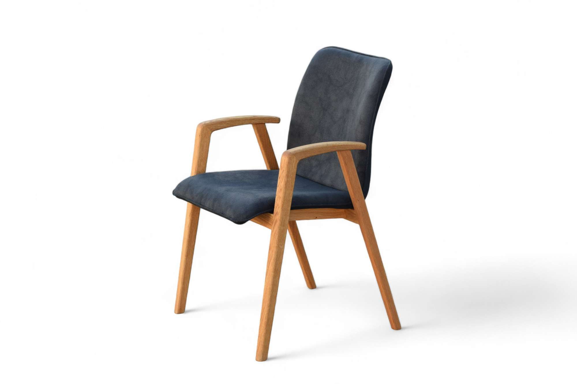 Home affaire Stoel met armleuningen Loreen eetkamerstoel, beklede stoel, designstoel met massief frame, hoogwaardig afgewerkt, armleuningen, stijlvol, comfortabel (set, 2 stuks)