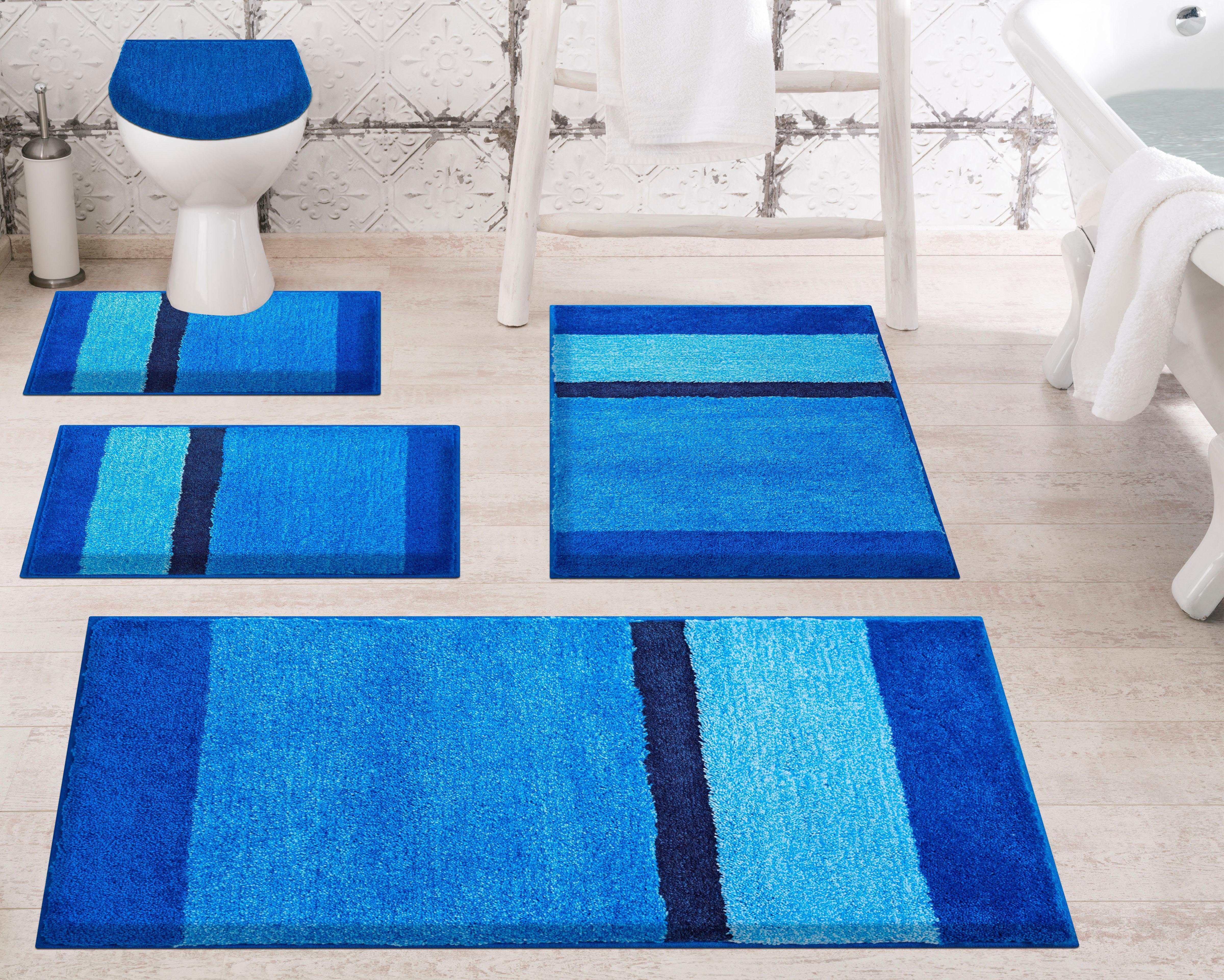 Grund Badmat Room bijzonder dichte pool, badmat met strepen (1 stuk)