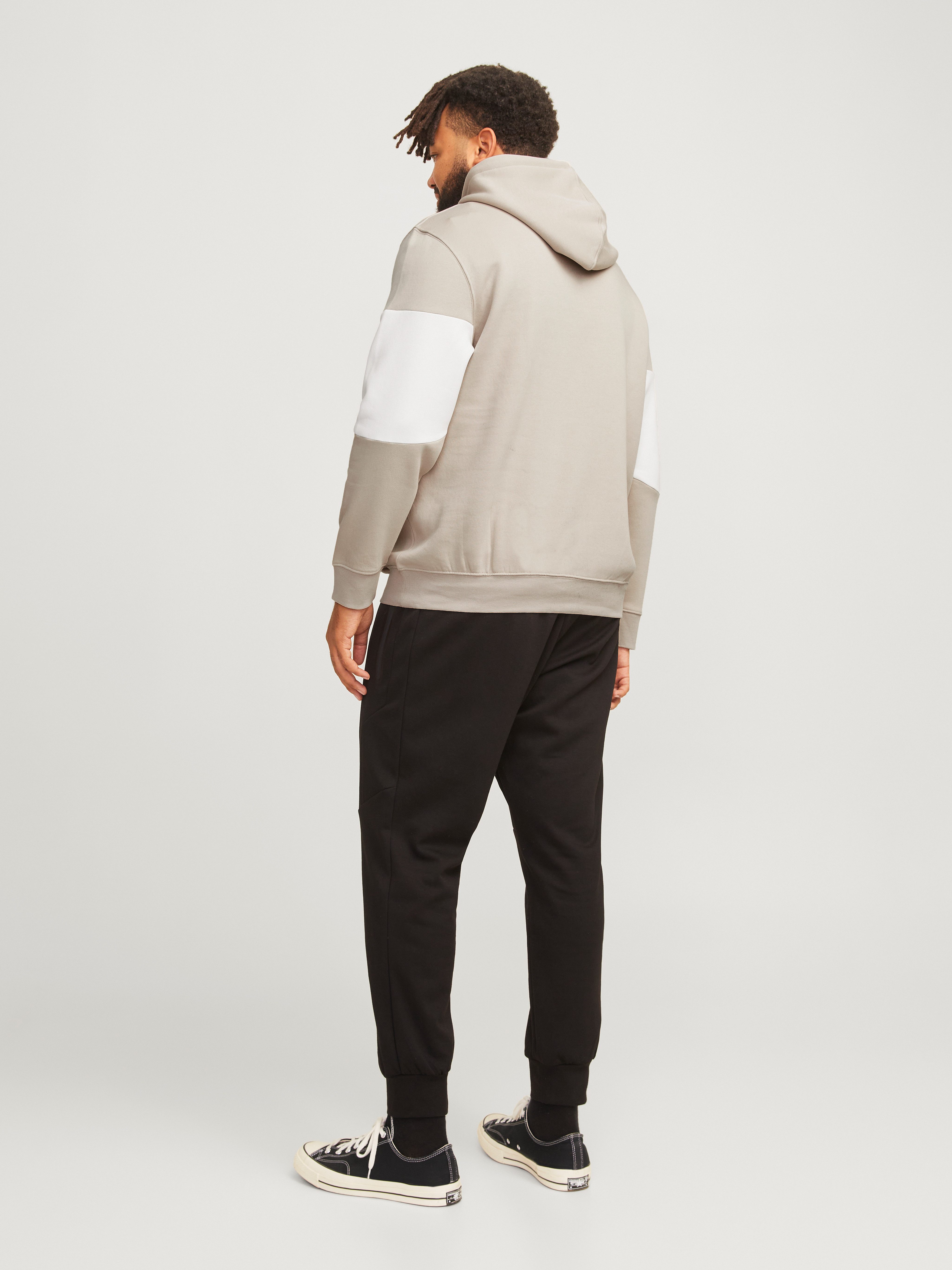 Jack & Jones PlusSize Hoodie JJELEGACY BLOCKING SWEAT HOOD NOOS PLS