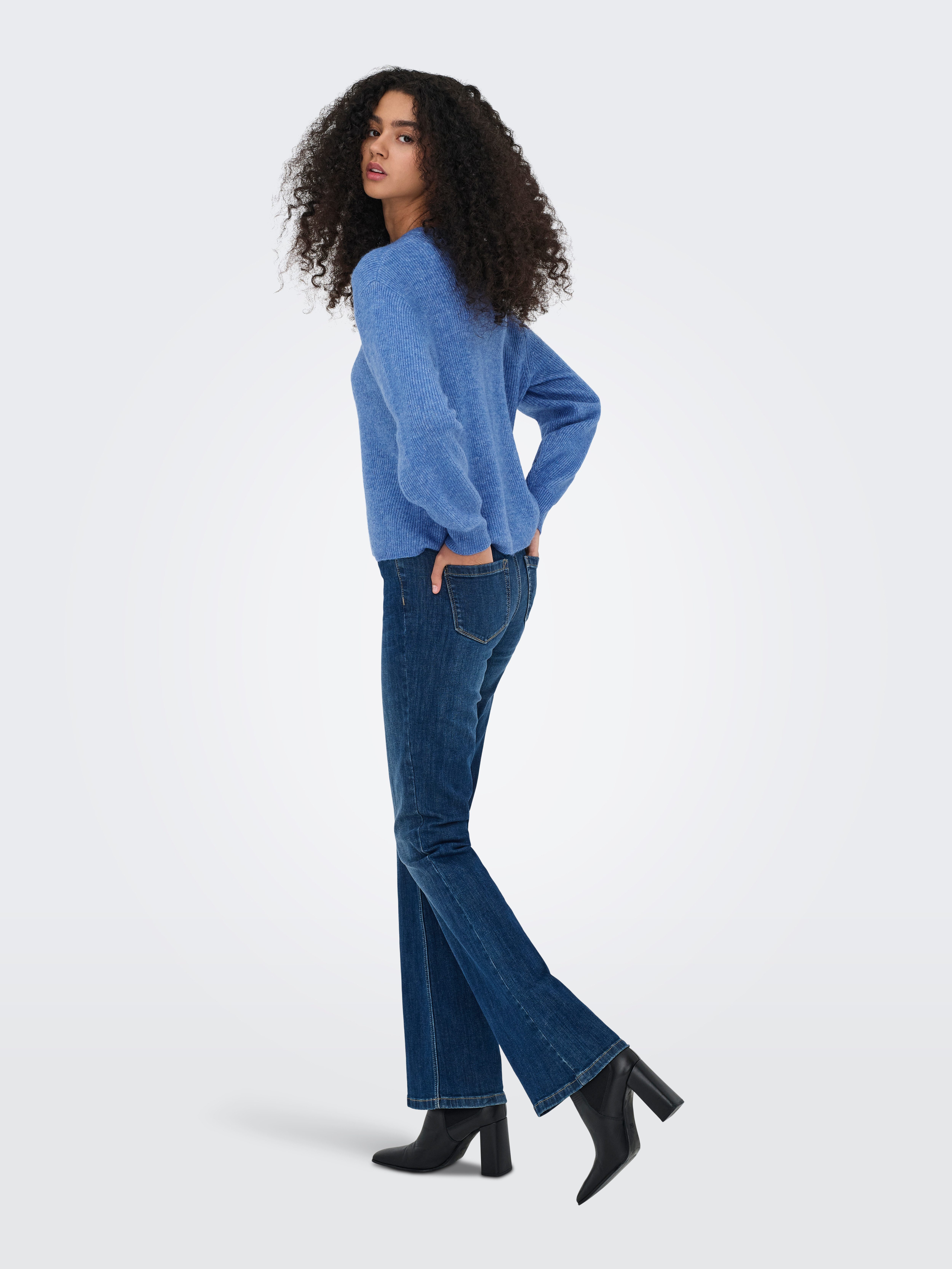 JDY Vest JDYLUMI LIFE L/S BUTTON CARDIGA KNT NOOS