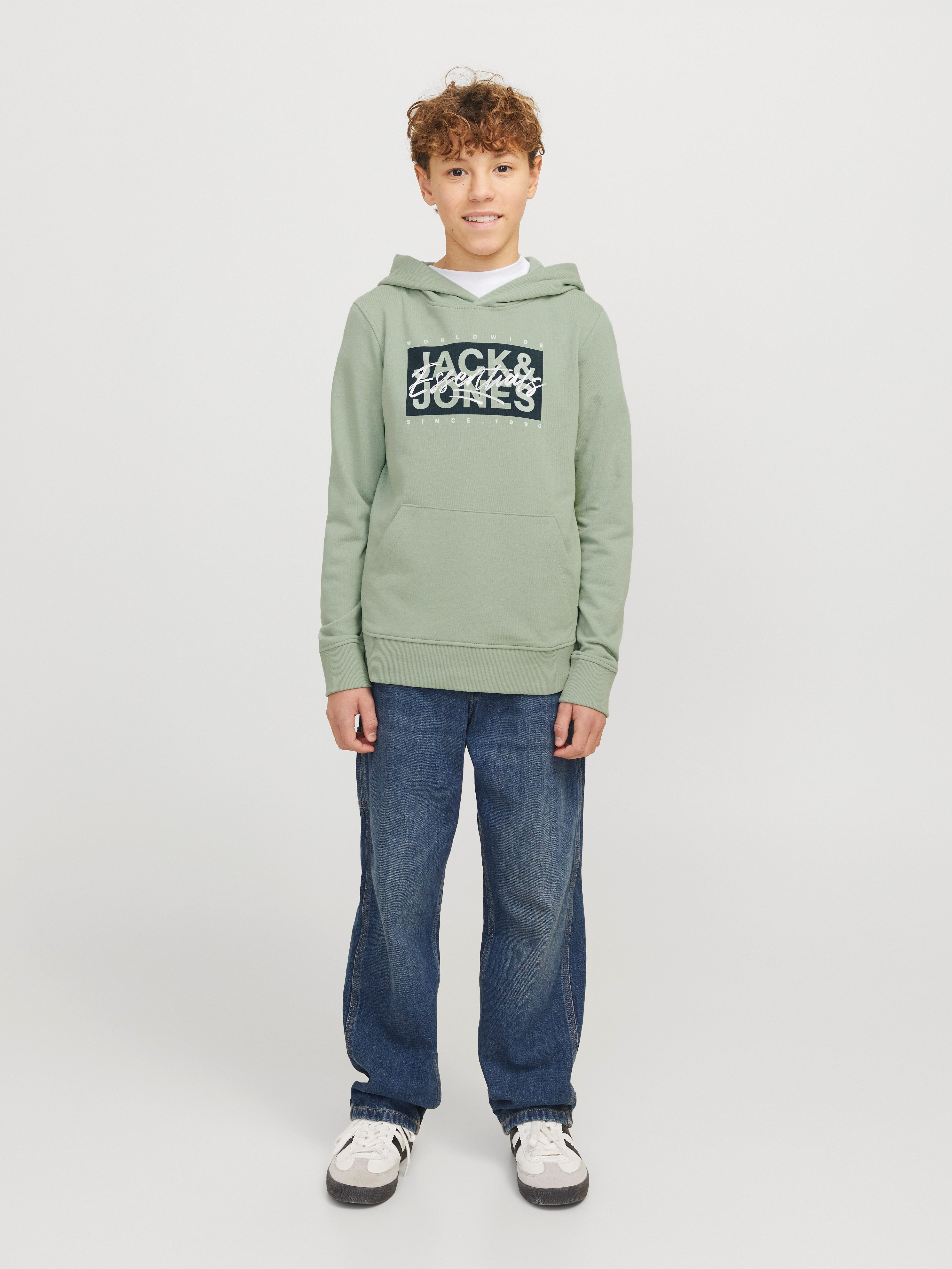 Jack & Jones Junior Hoodie JJCOLTON SWEAT HOOD JNR