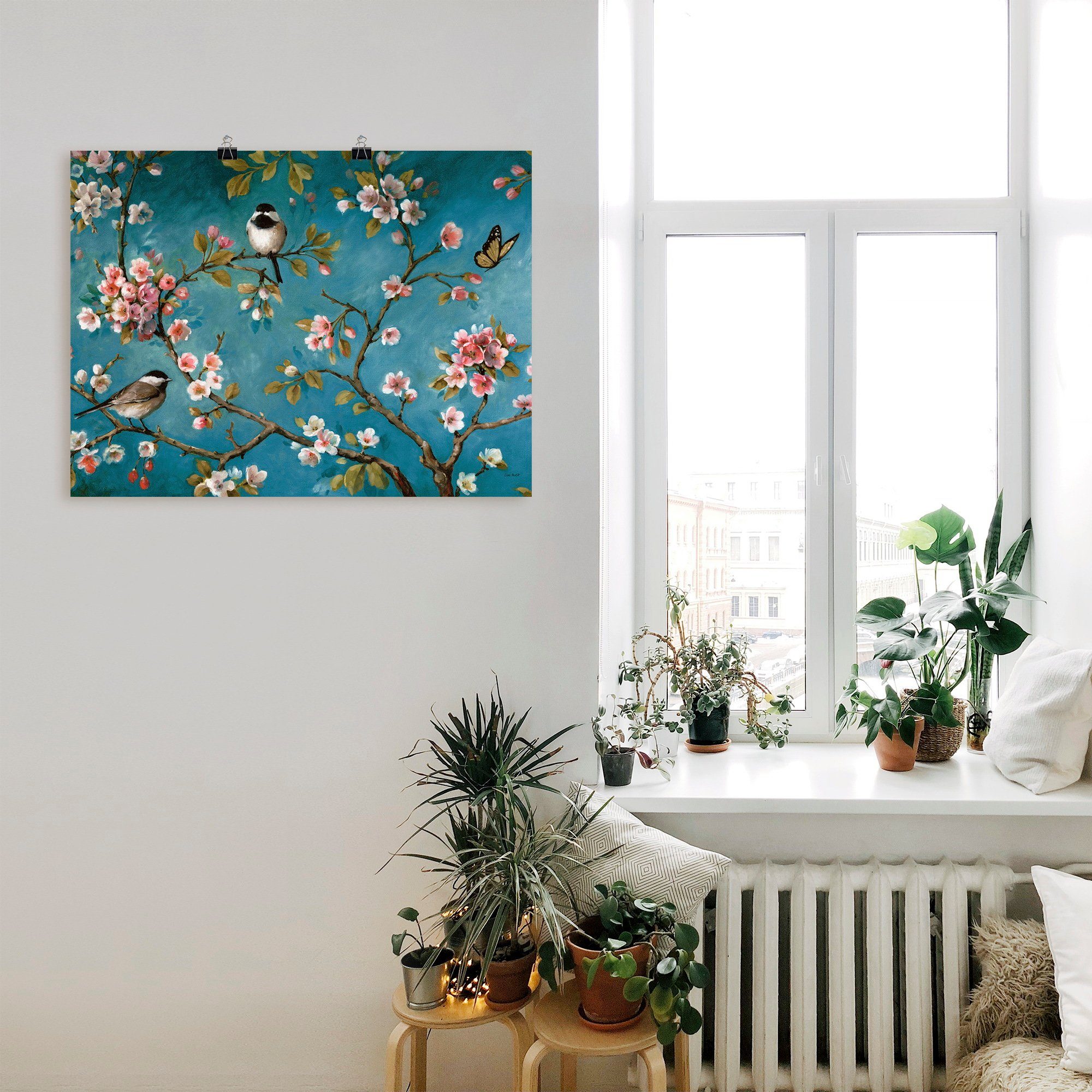 Artland Artprint Bloem I als artprint op linnen, poster, muursticker in verschillende maten