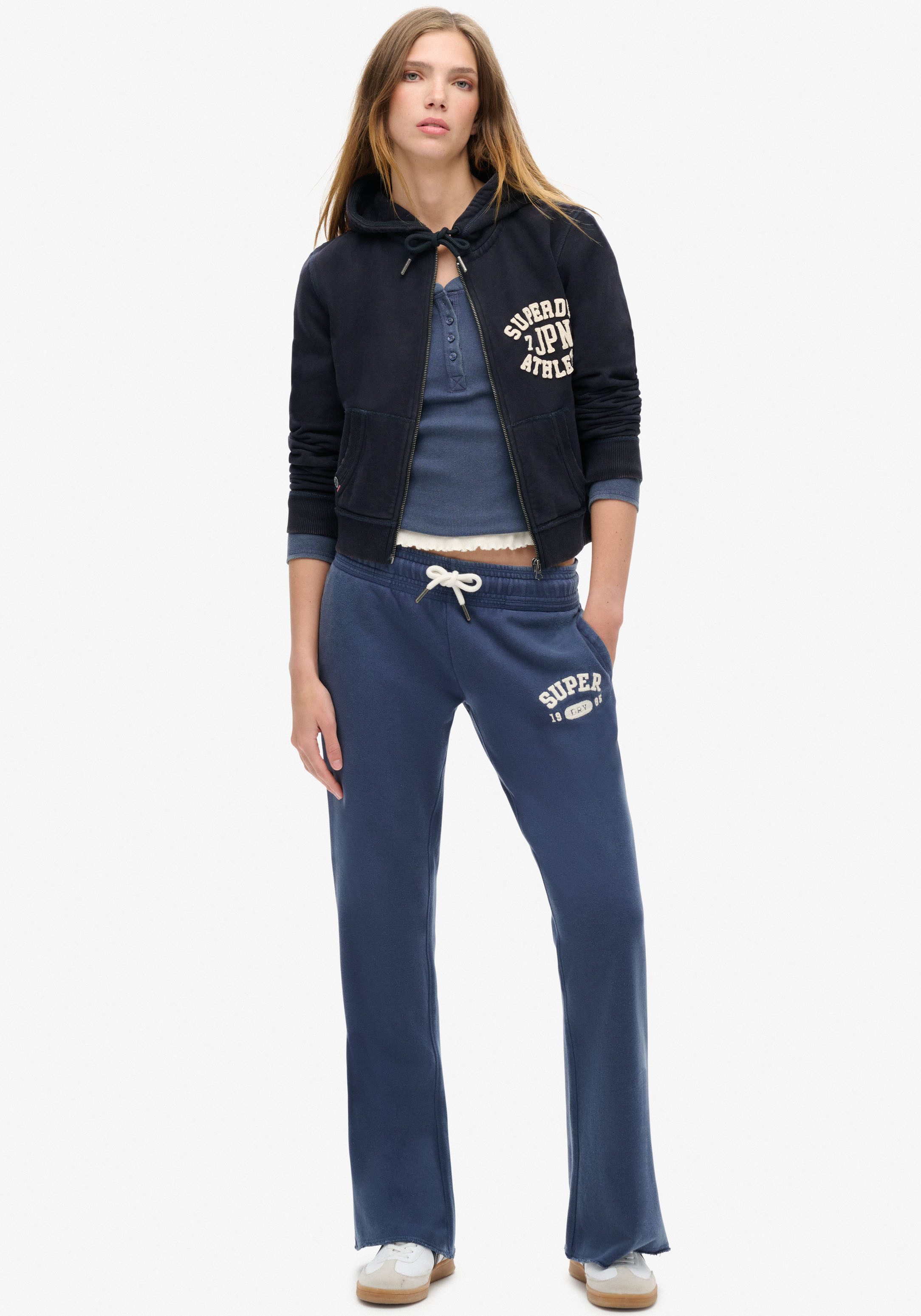 Superdry Shirt met lange mouwen ATHLETIC BUTTON DOWN LS TOP