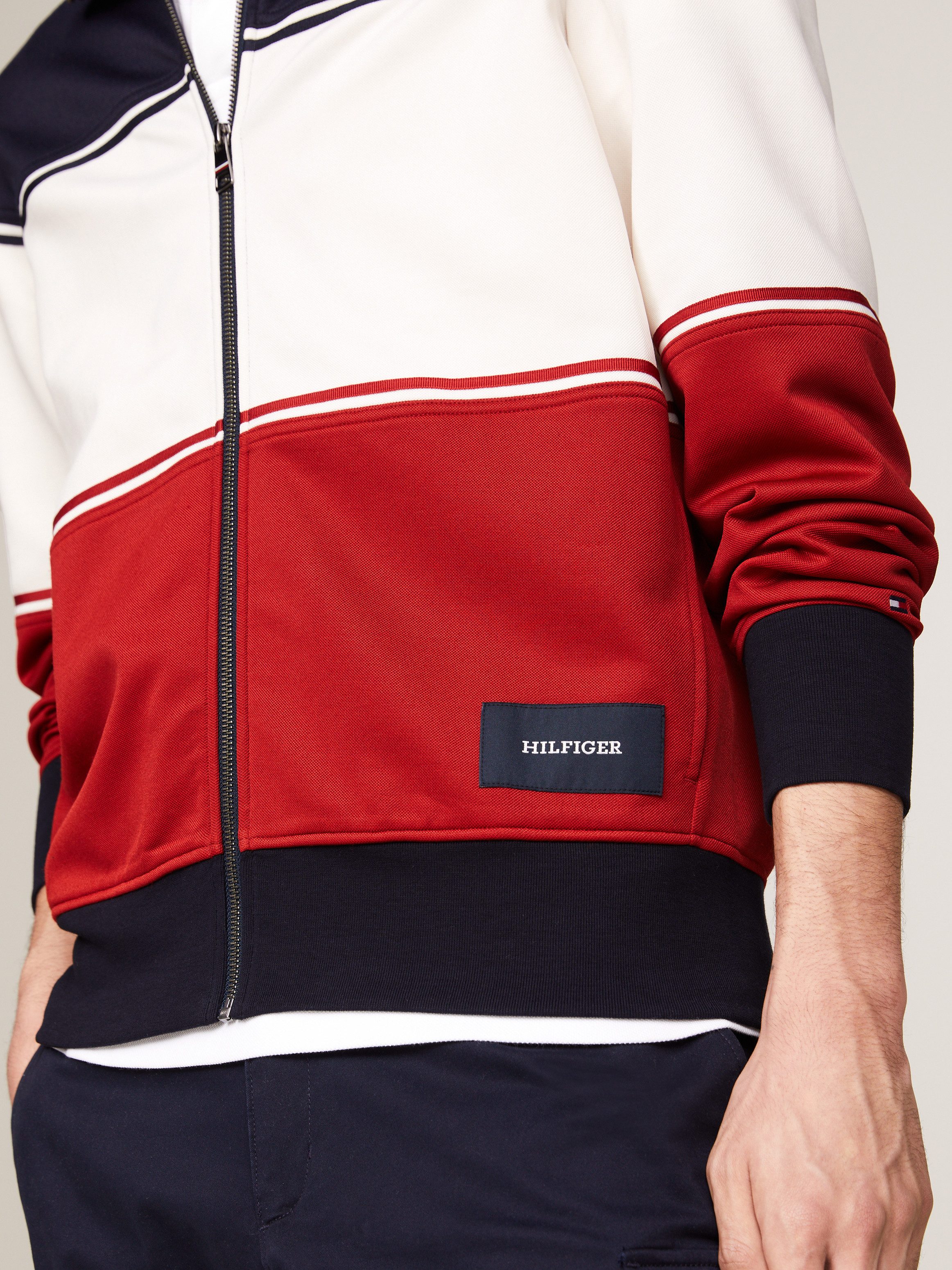 Tommy Hilfiger Sweatvest COLOURBLOCK TRACK JACKET