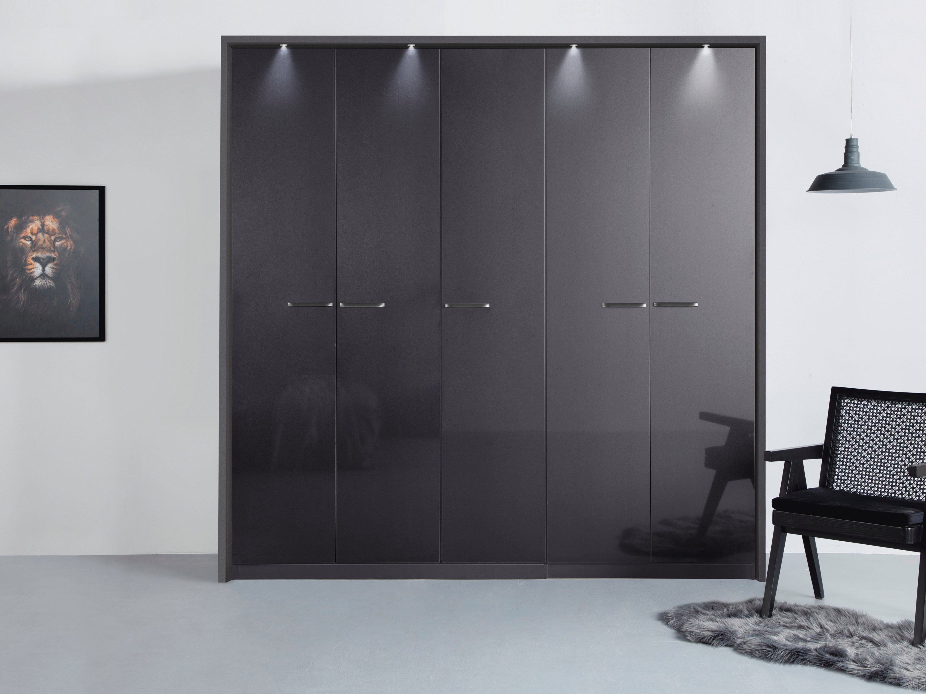 rauch Draaideurkast Oteli incl. passe-partout optioneel met verlichting