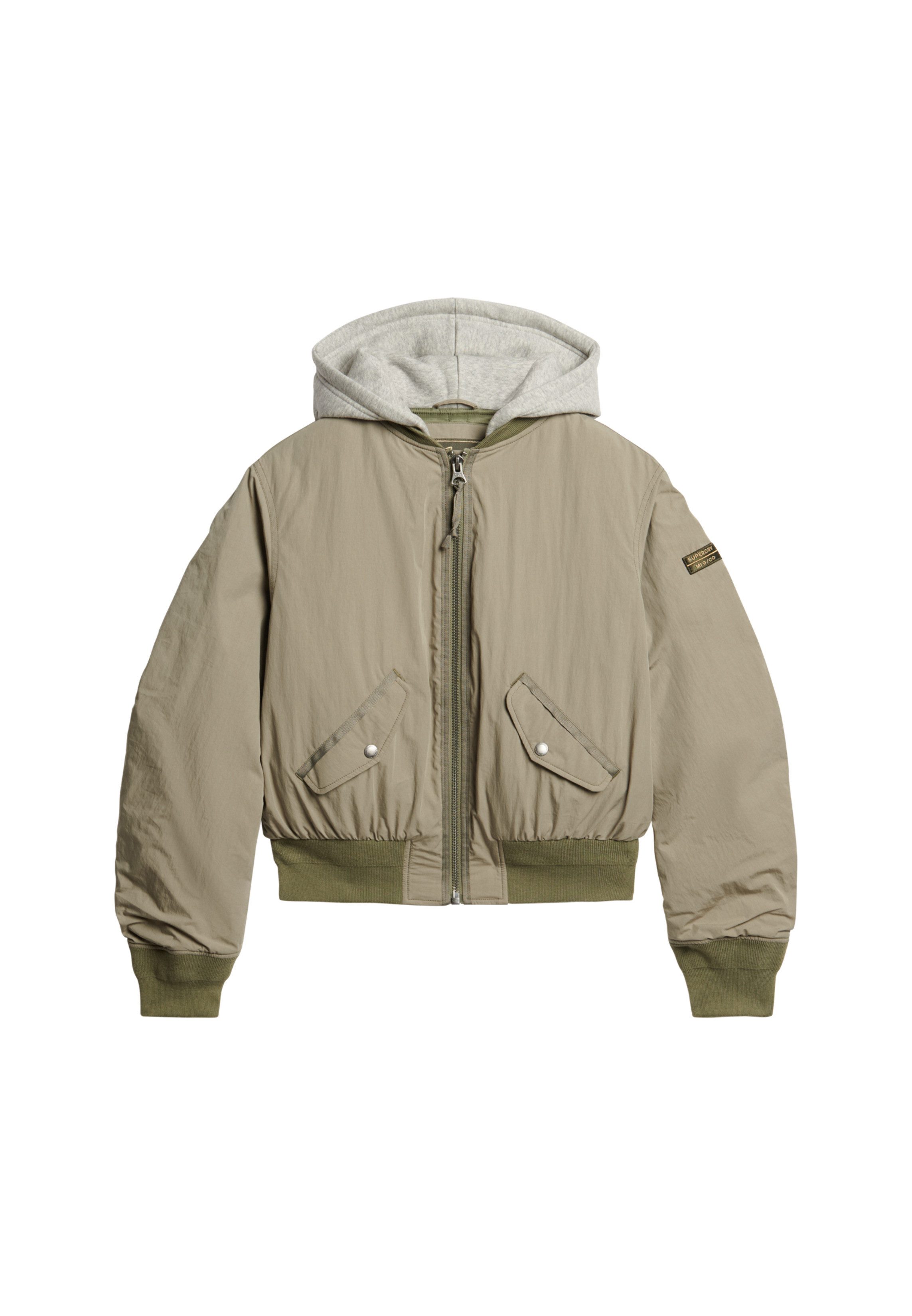 Superdry Bomberjack HOODED MA1 BOMBER JACKET