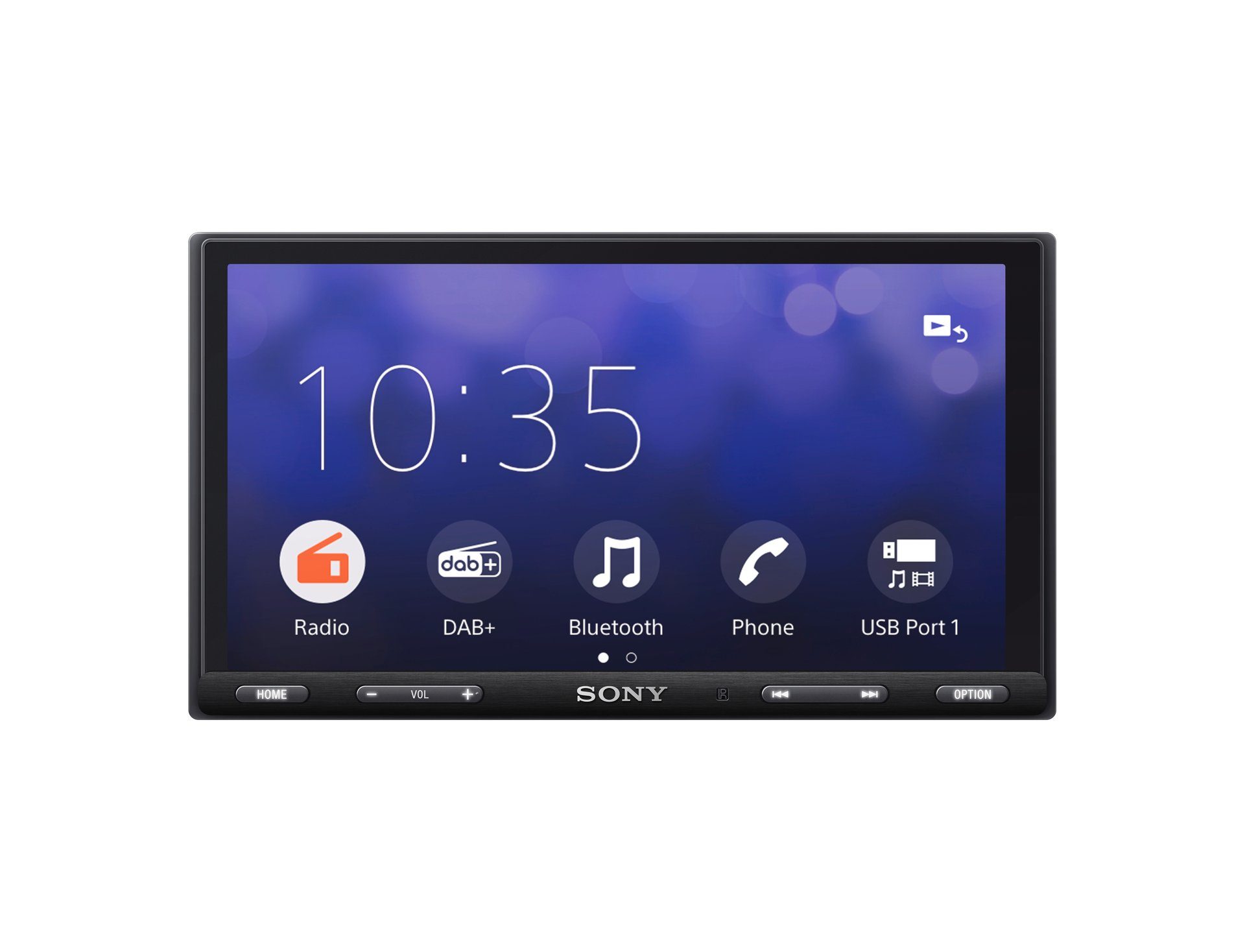 Sony XAV-AX5650 Autoradio met scherm Android Auto, Apple CarPlay, DAB+ tuner, Bluetooth handsfree, I