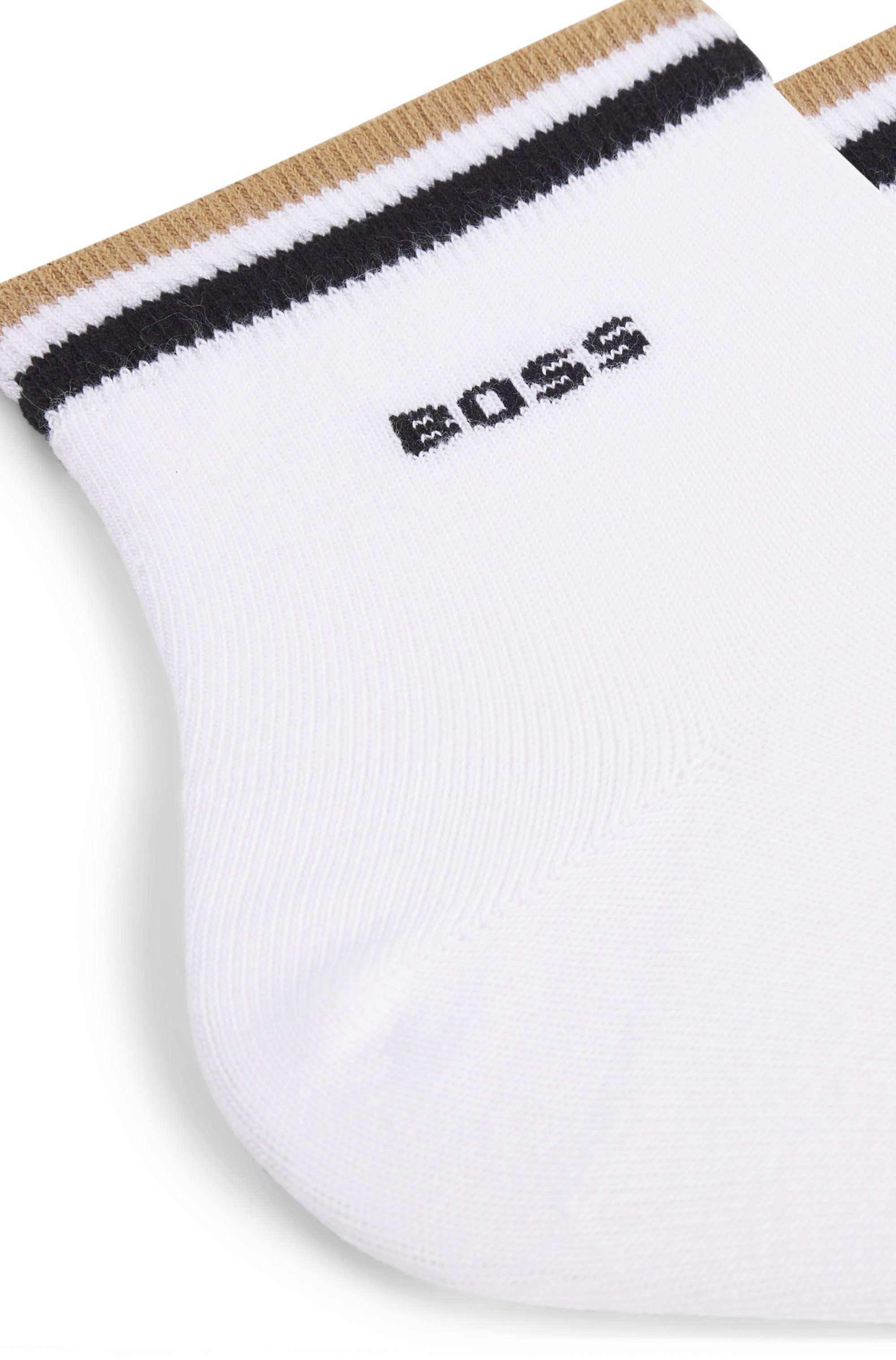 BOSS Vrijetijdssokken 2P SH Stripe CC (set, 2 paar, 2 stuks)