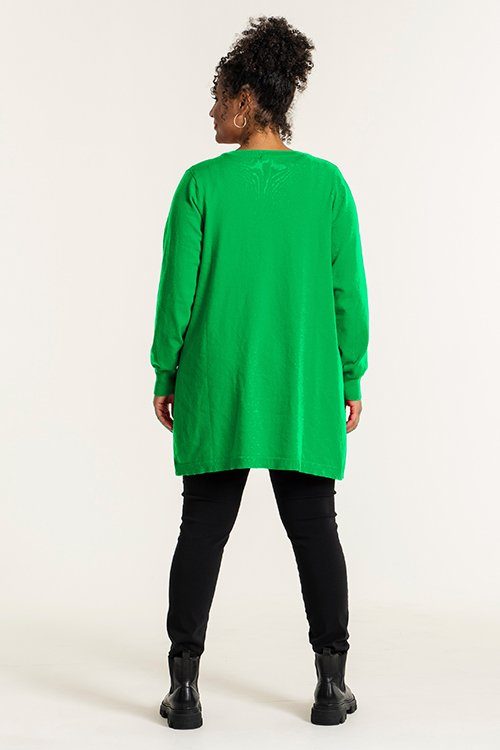 SANDGAARD Cardigan Helsinki in gemêleerde look