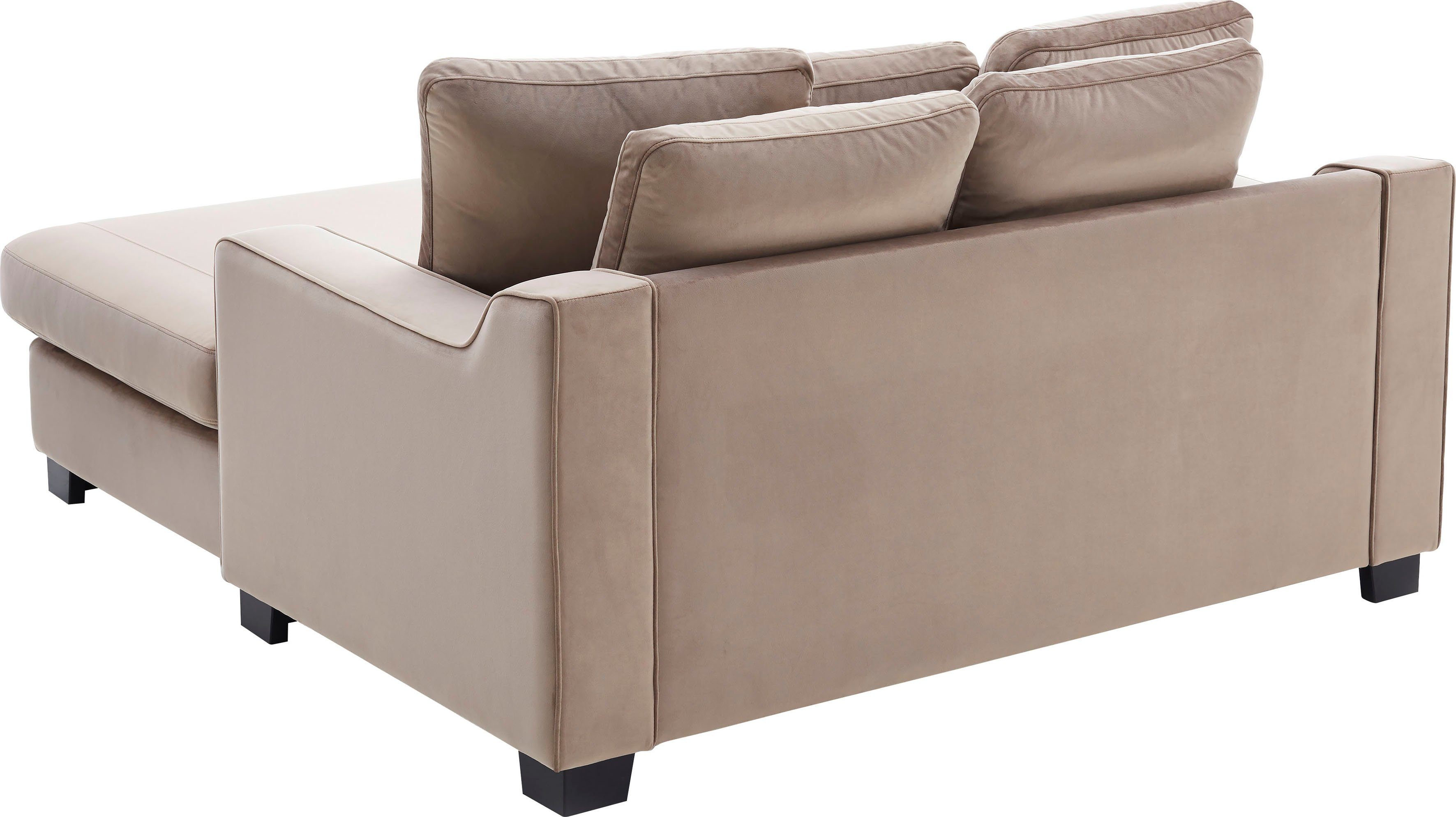 ATLANTIC home collection XXL-fauteuil Nobel Megafauteuil, loveseat, inclusief 5 rugkussens, vrij plaatsbaar