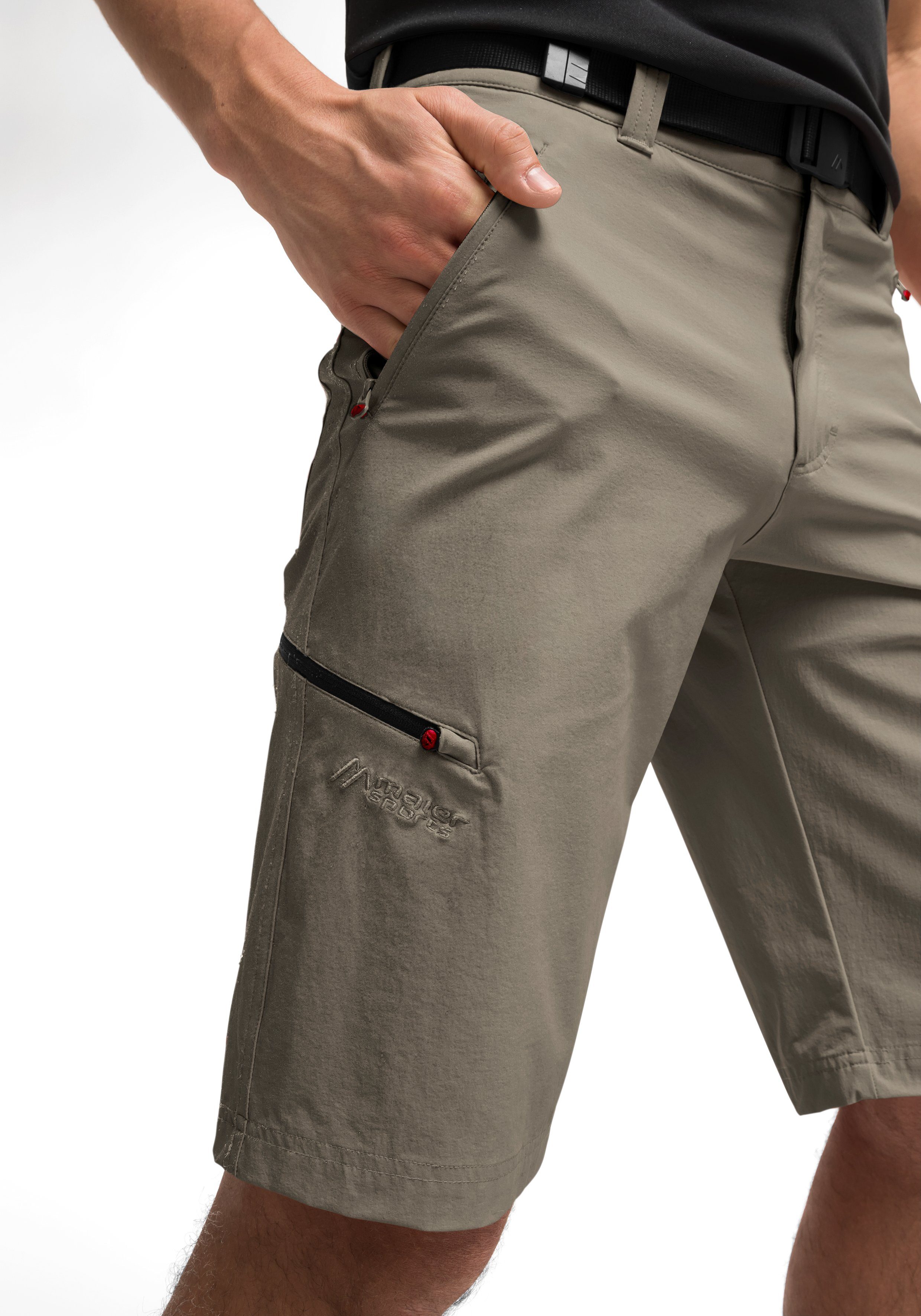 Maier Sports Bermuda Nil Bermuda korte heren-wandelbroek, moderne outdoorbermuda, trekkingbroek