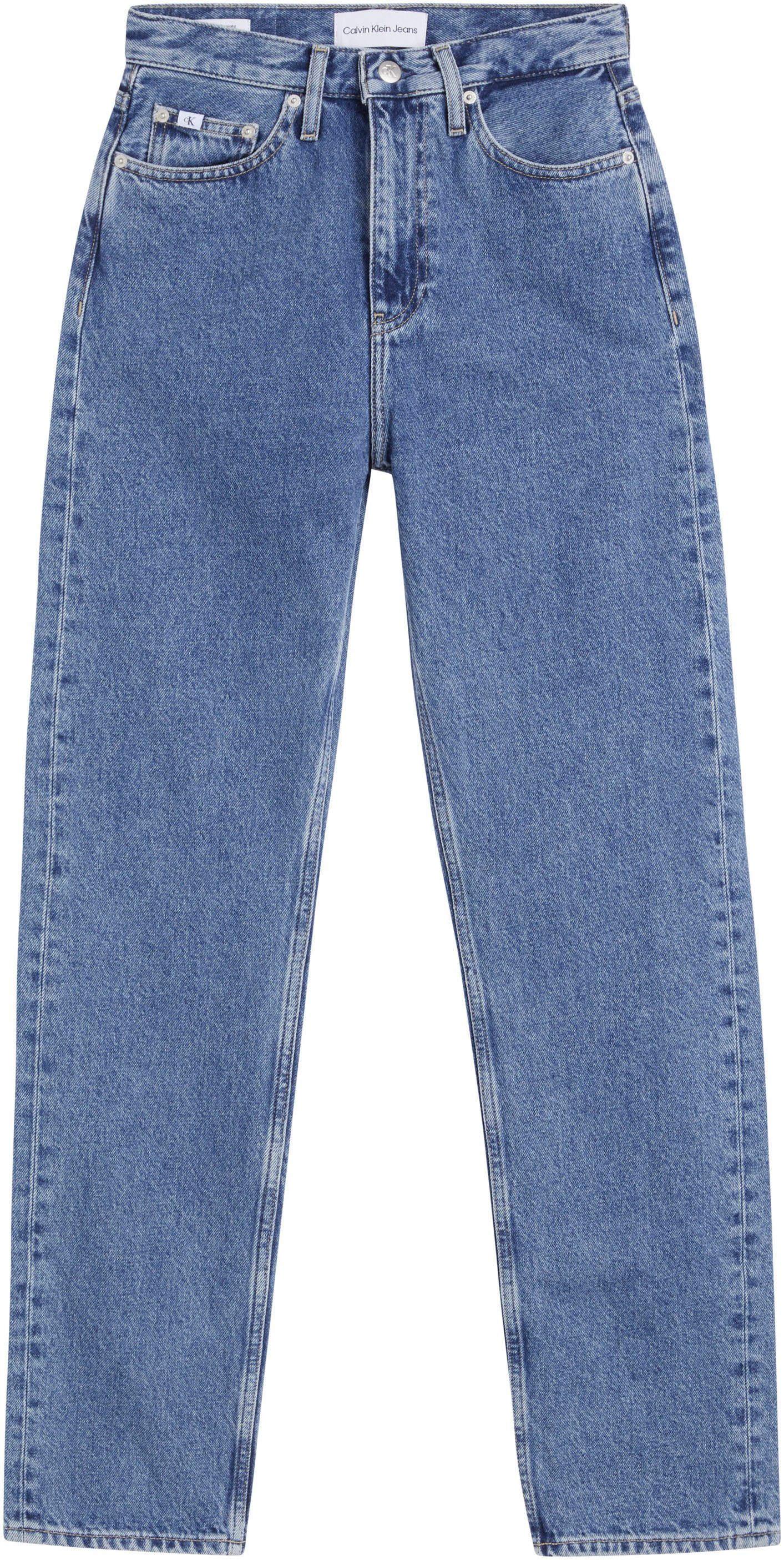Calvin Klein Straight jeans HIGH RISE STRAIGHT