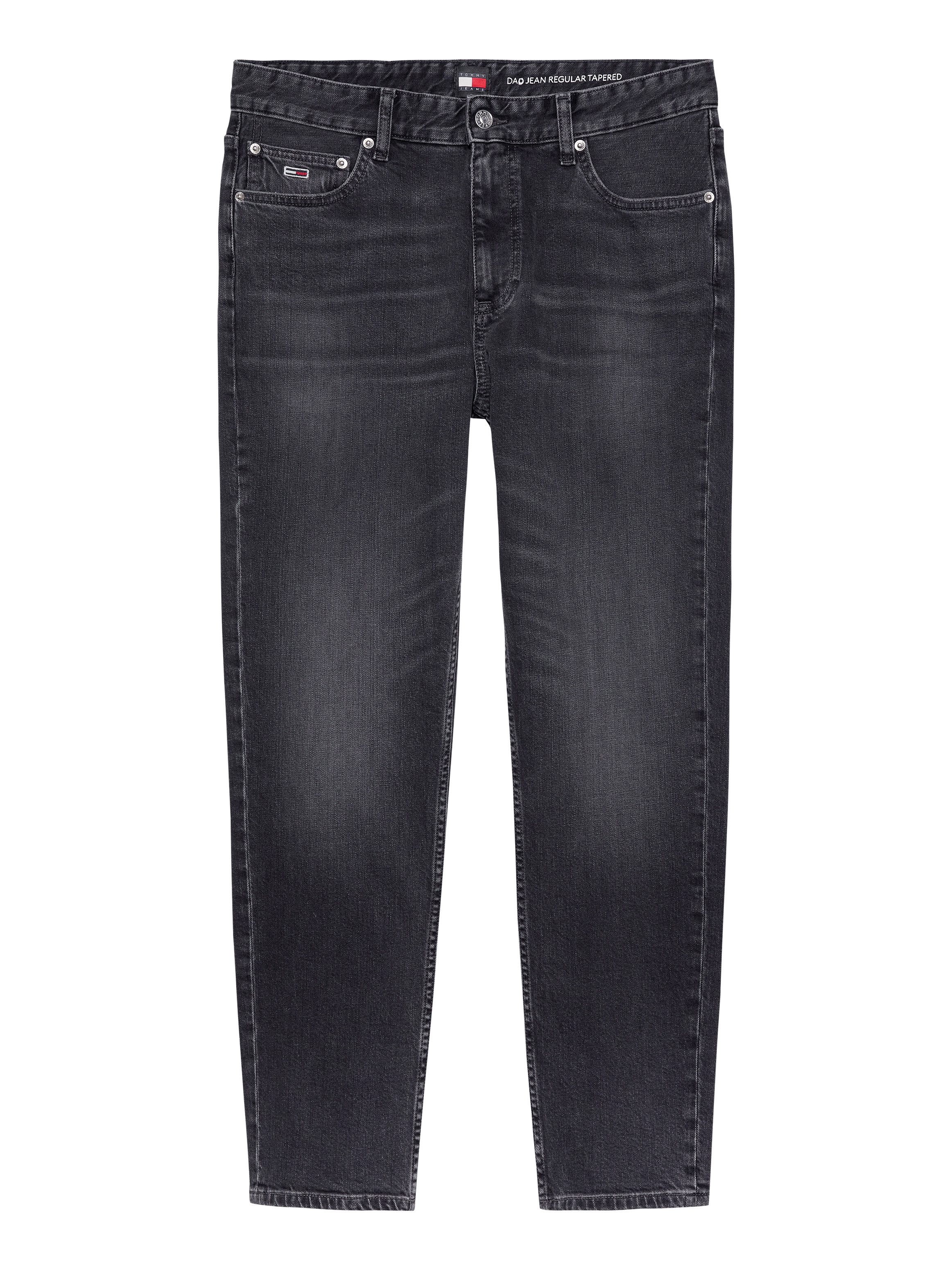TOMMY JEANS Regular fit jeans DAD JEAN RGLR TPRD met gestempeld logo