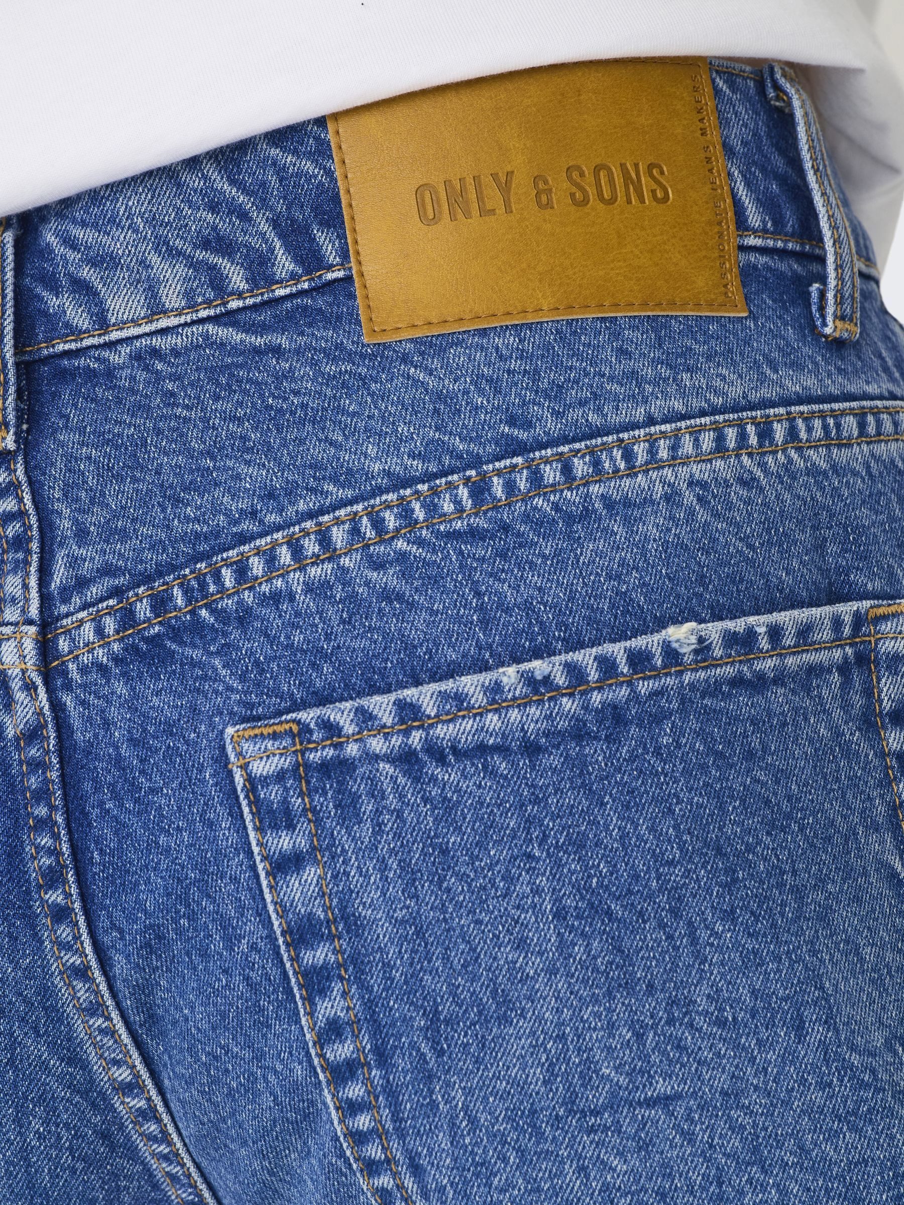 ONLY & SONS Regular fit jeans ONSEDGE STRAIGHT BROMO 0017 DOT DNM NOOS