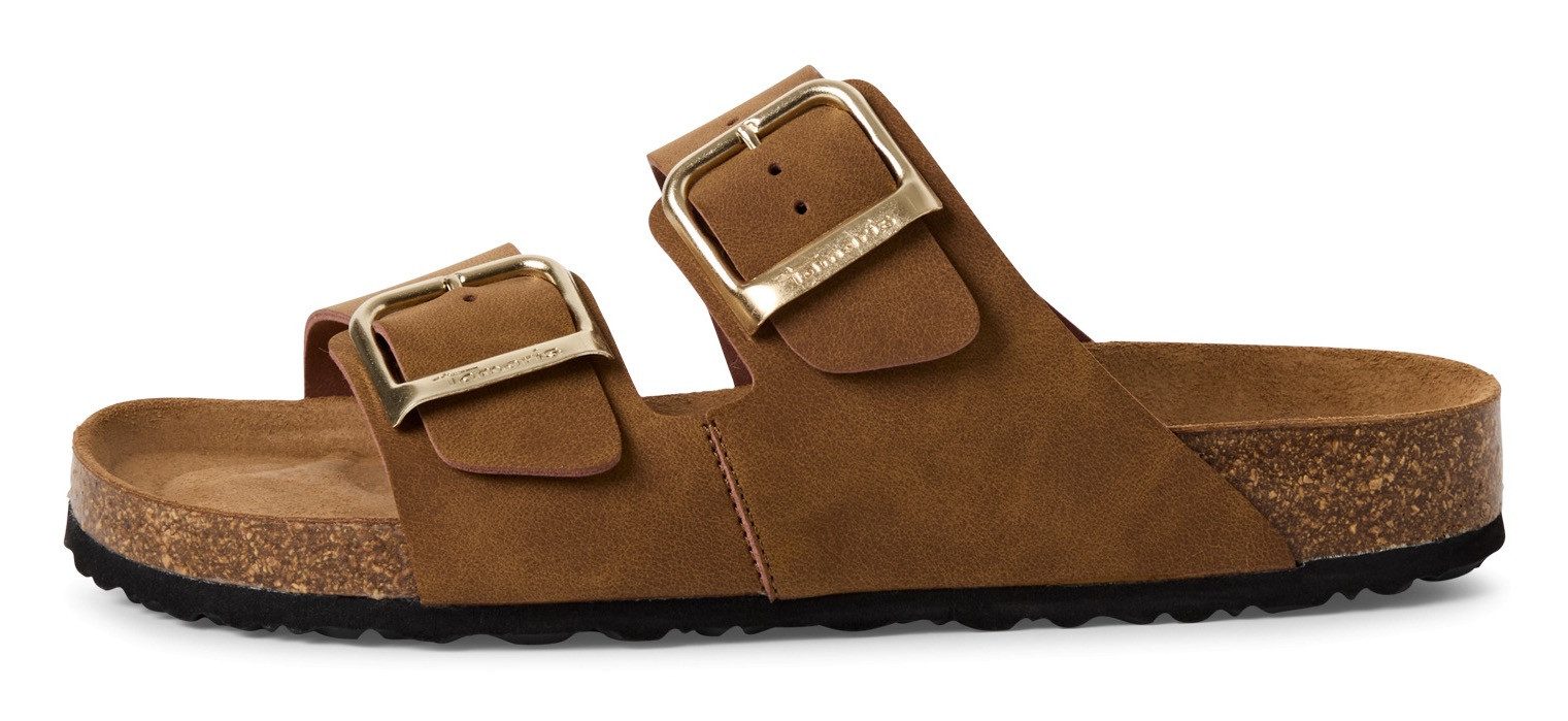 Tamaris Slippers zomerschoen, slippers met gepolsterde binnenzool
