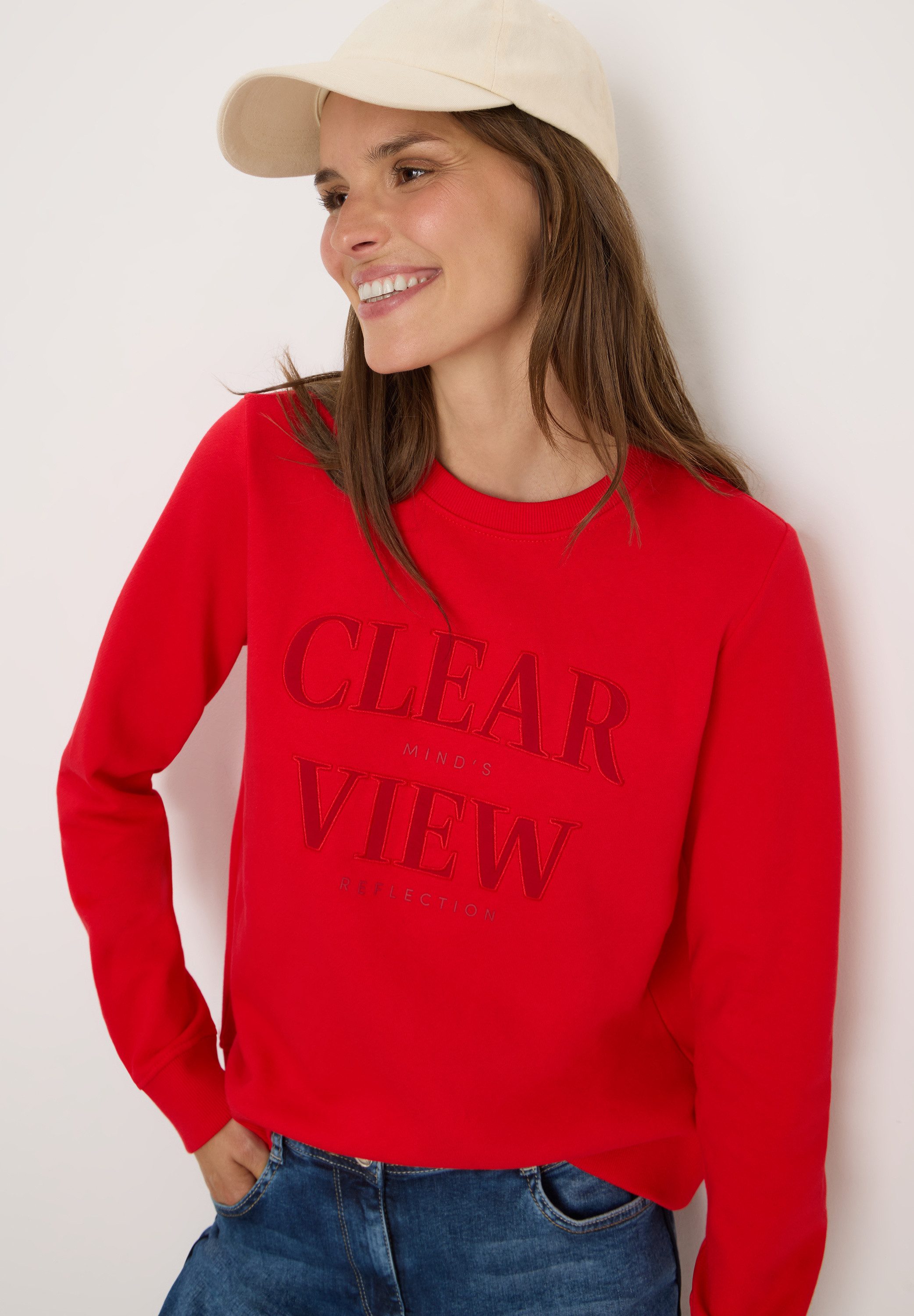 Cecil Sweatshirt met belettering artwork