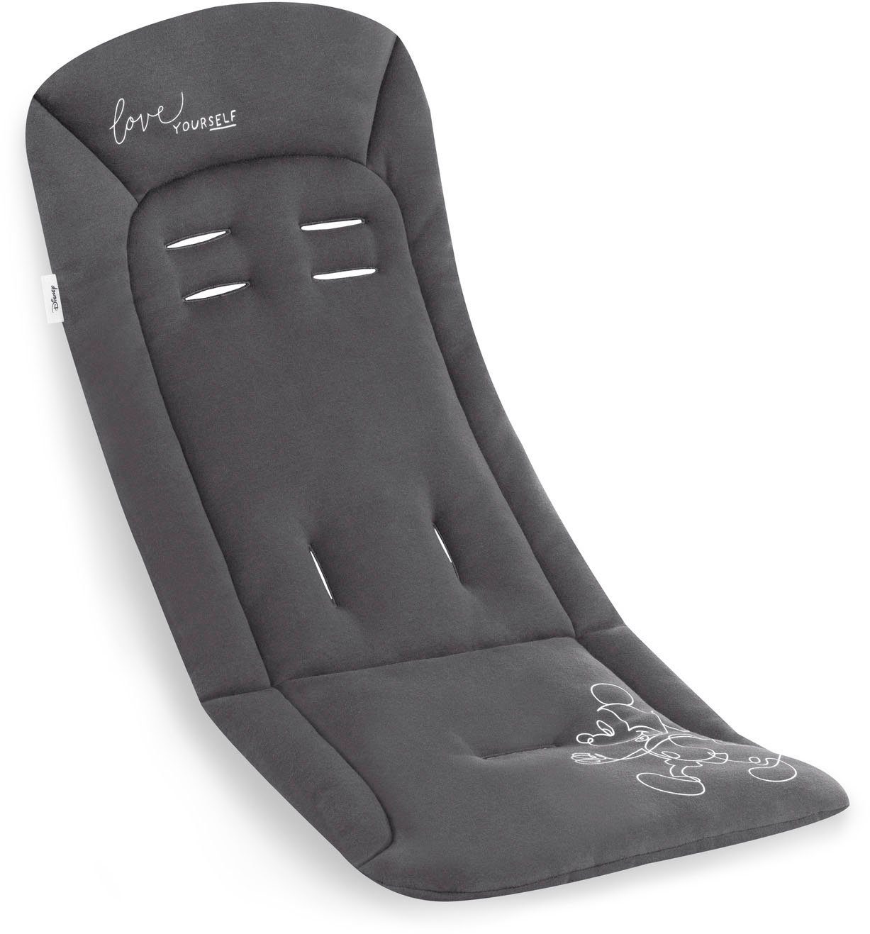 Hauck Zitkussen voor kinderwagens Seat Liner, Mickey Mouse black