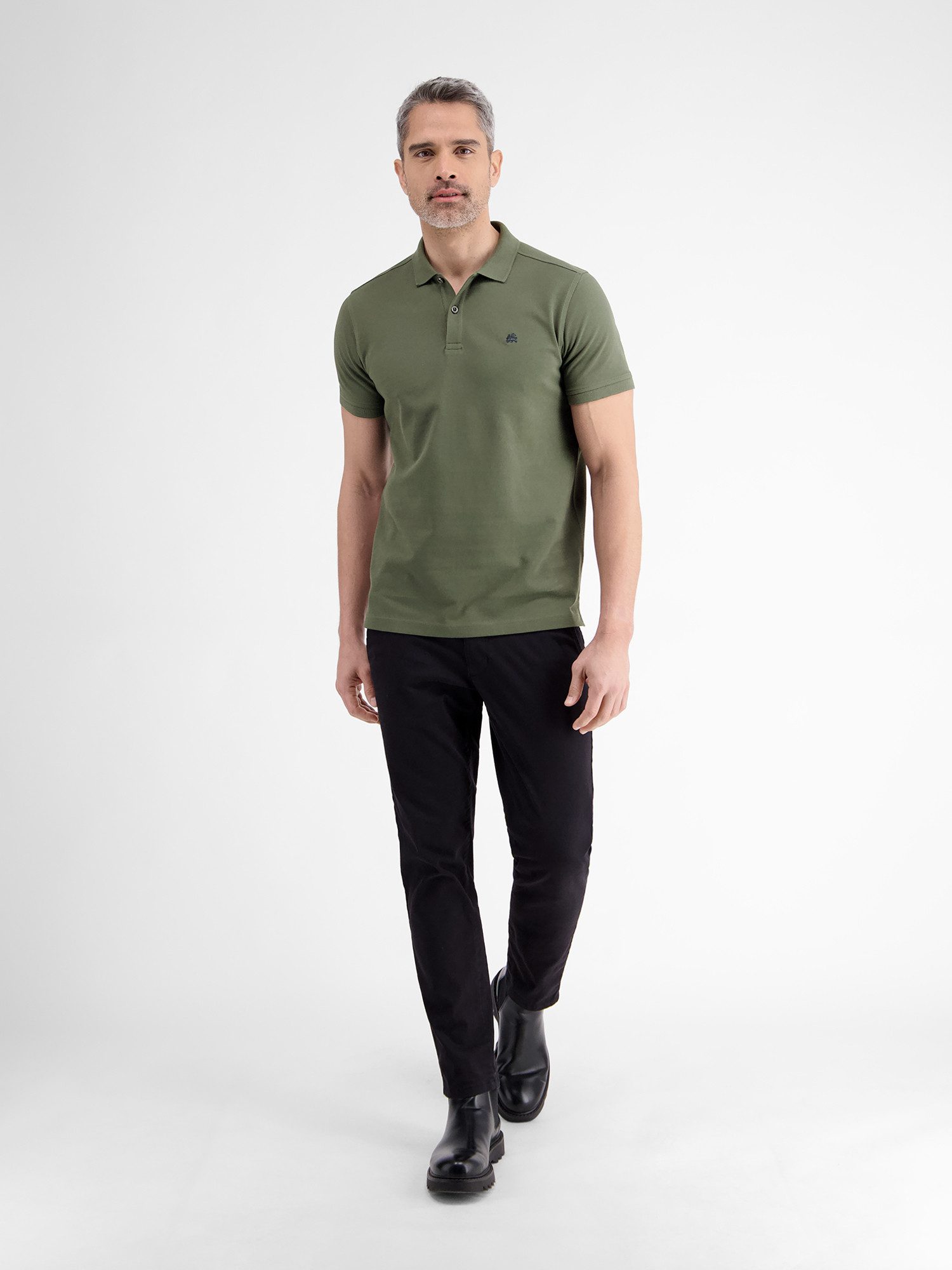 Lerros Poloshirt LERROS basic poloshirt voor heren, effen