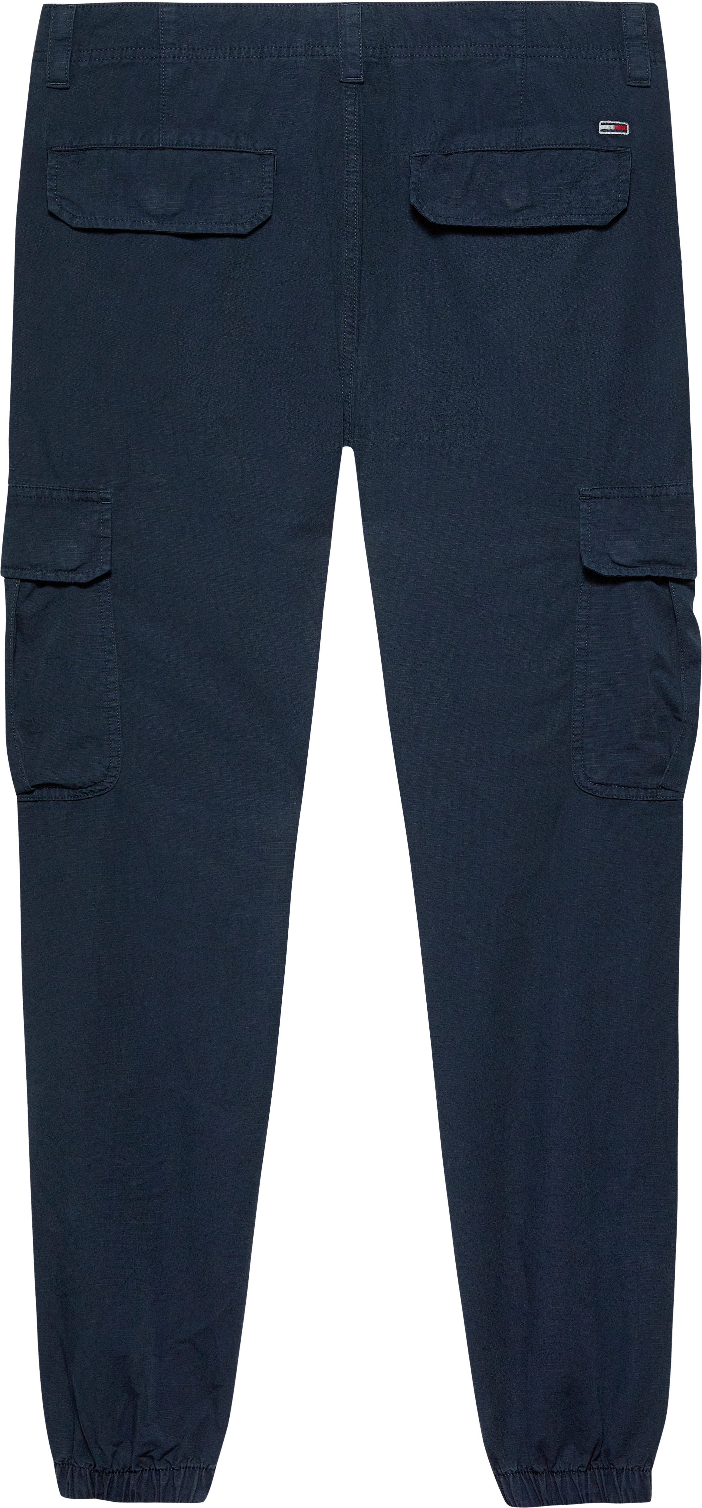 TOMMY JEANS Cargobroek TJM RYAN CARGO met geborduurd logo