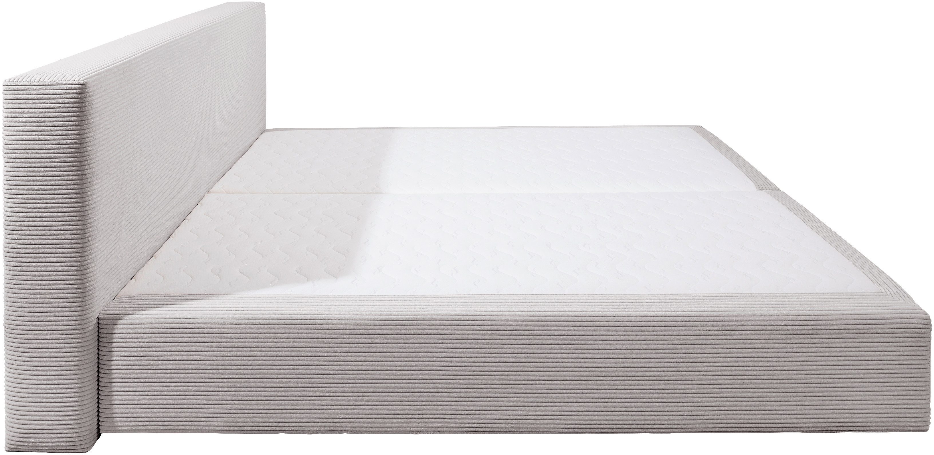 andas Boxspring Åby In cord bekleding, optioneel met en zonder matras verkrijgbaar