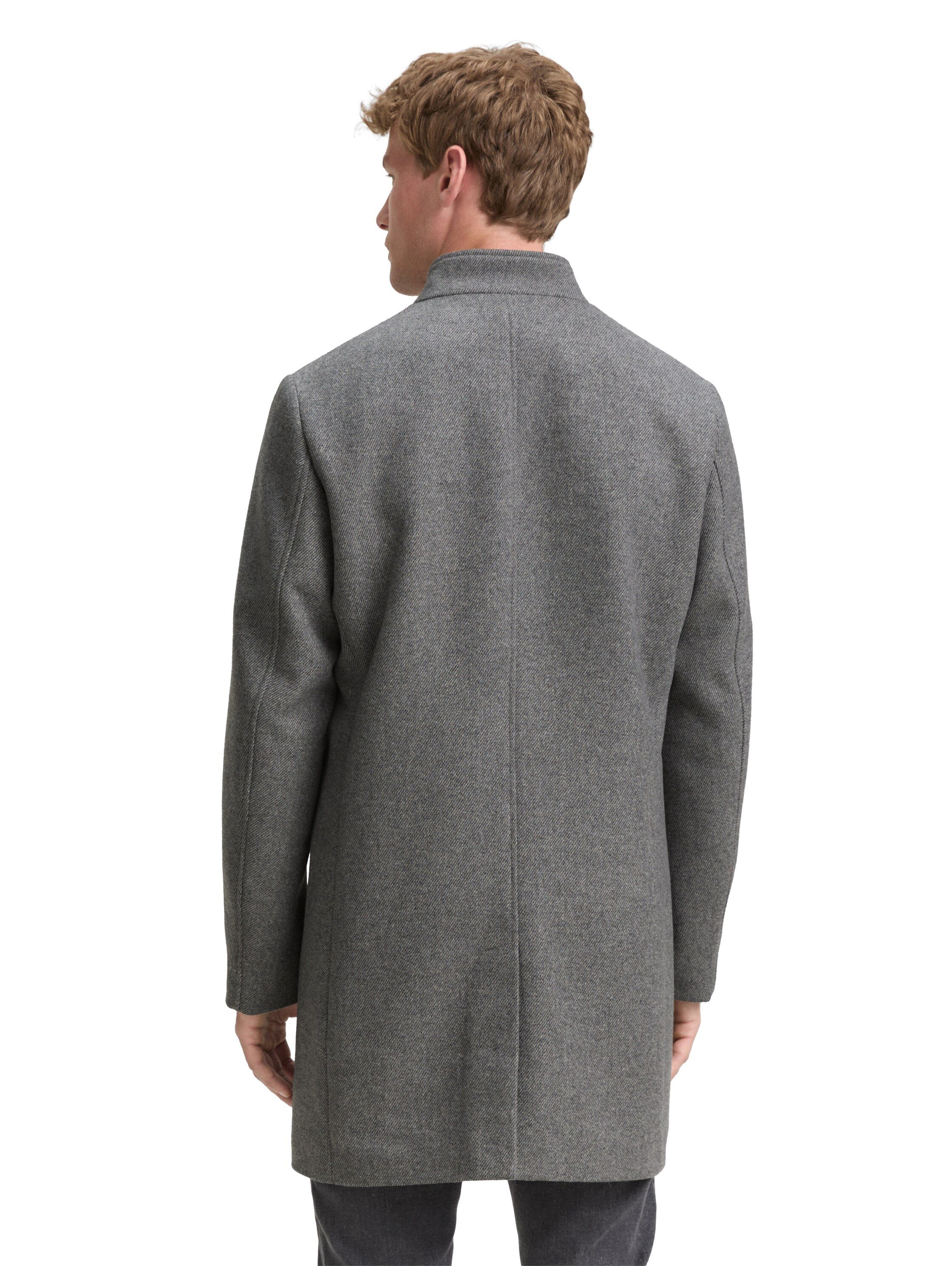 Tom Tailor Denim Wollen jack met opstaande kraag