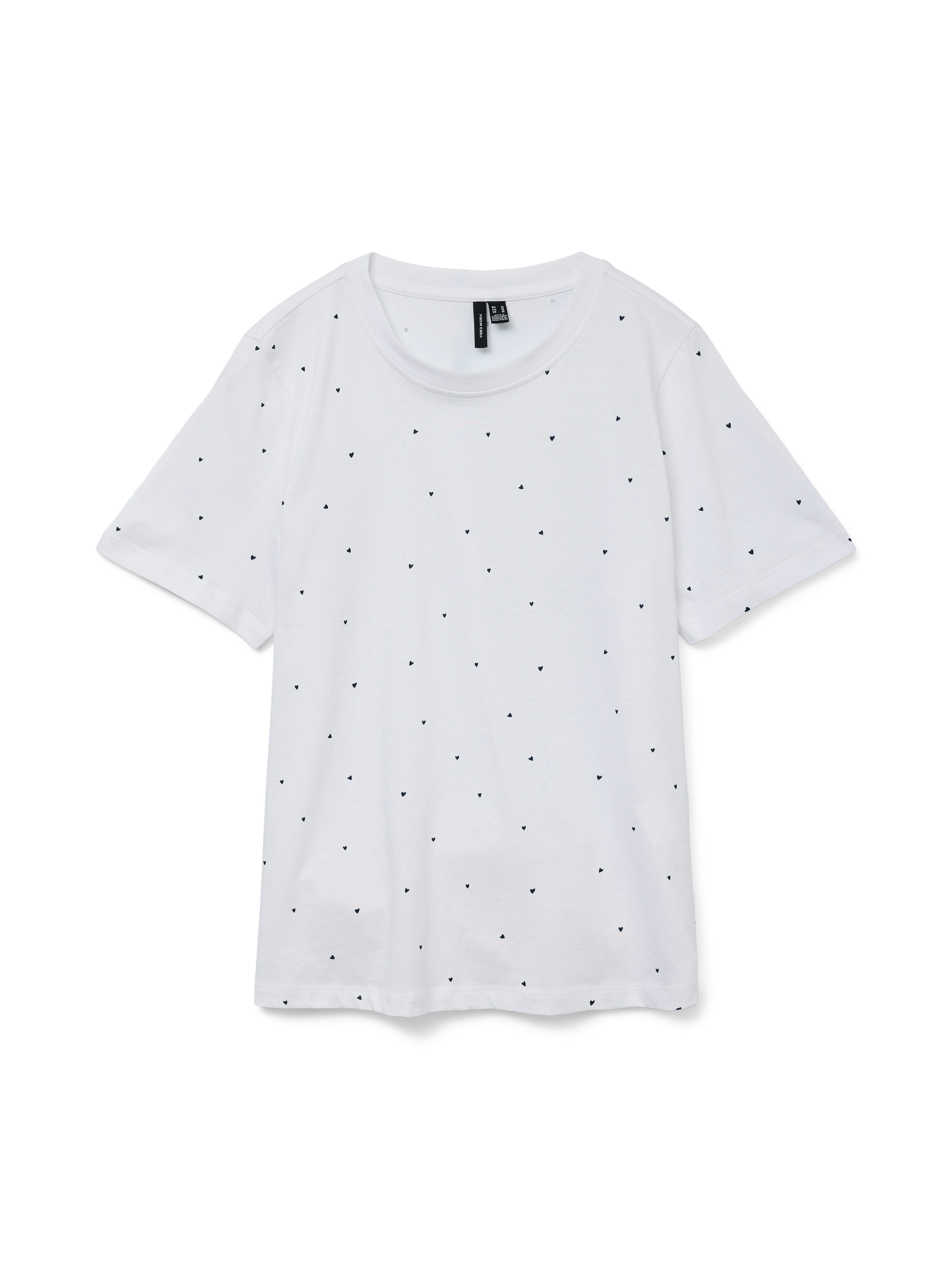 Vero Moda Shirt met korte mouwen VMPAULINA AOP SS T-SHIRT GA JRS NOOS