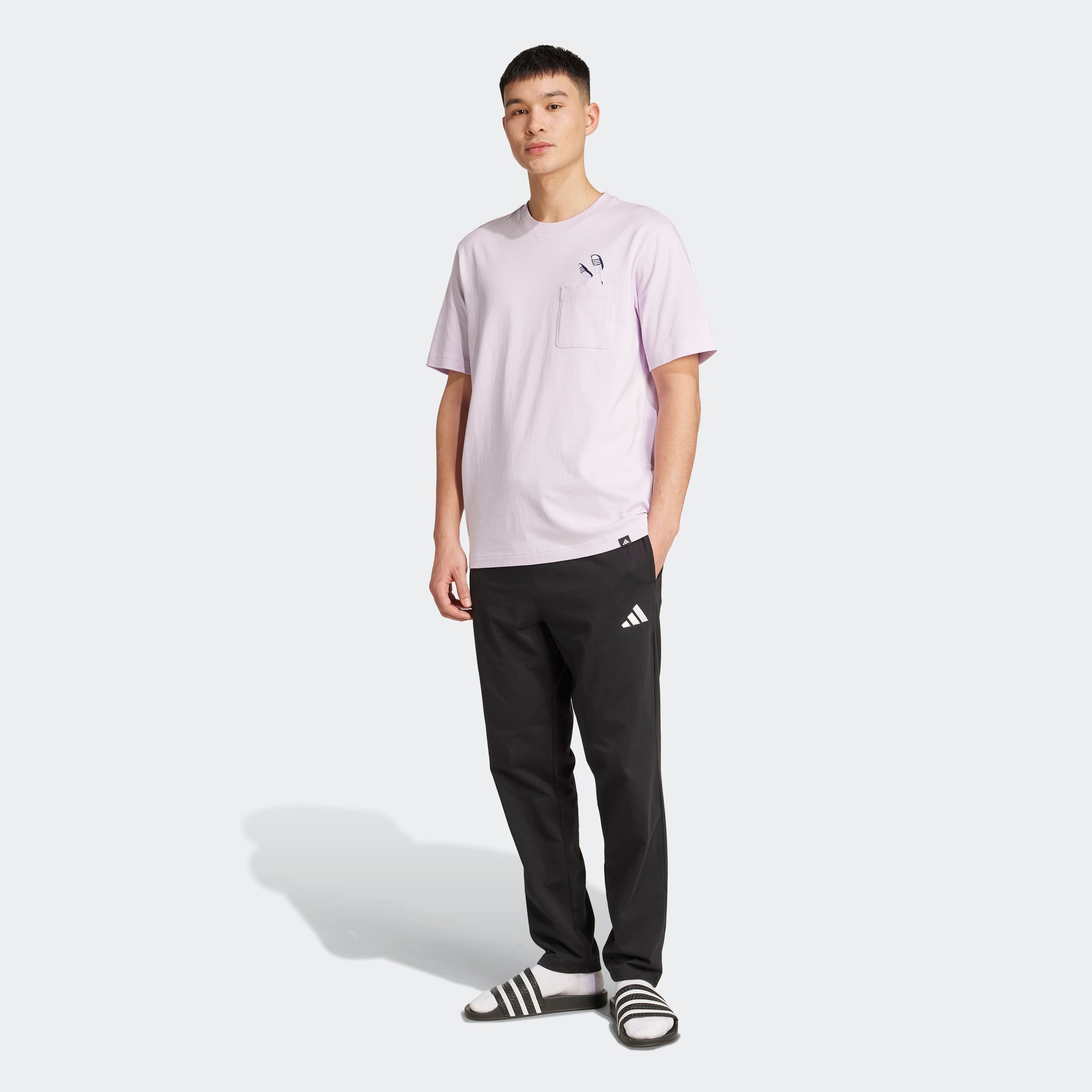 adidas Sportswear T-shirt M L SLIDE PKT T