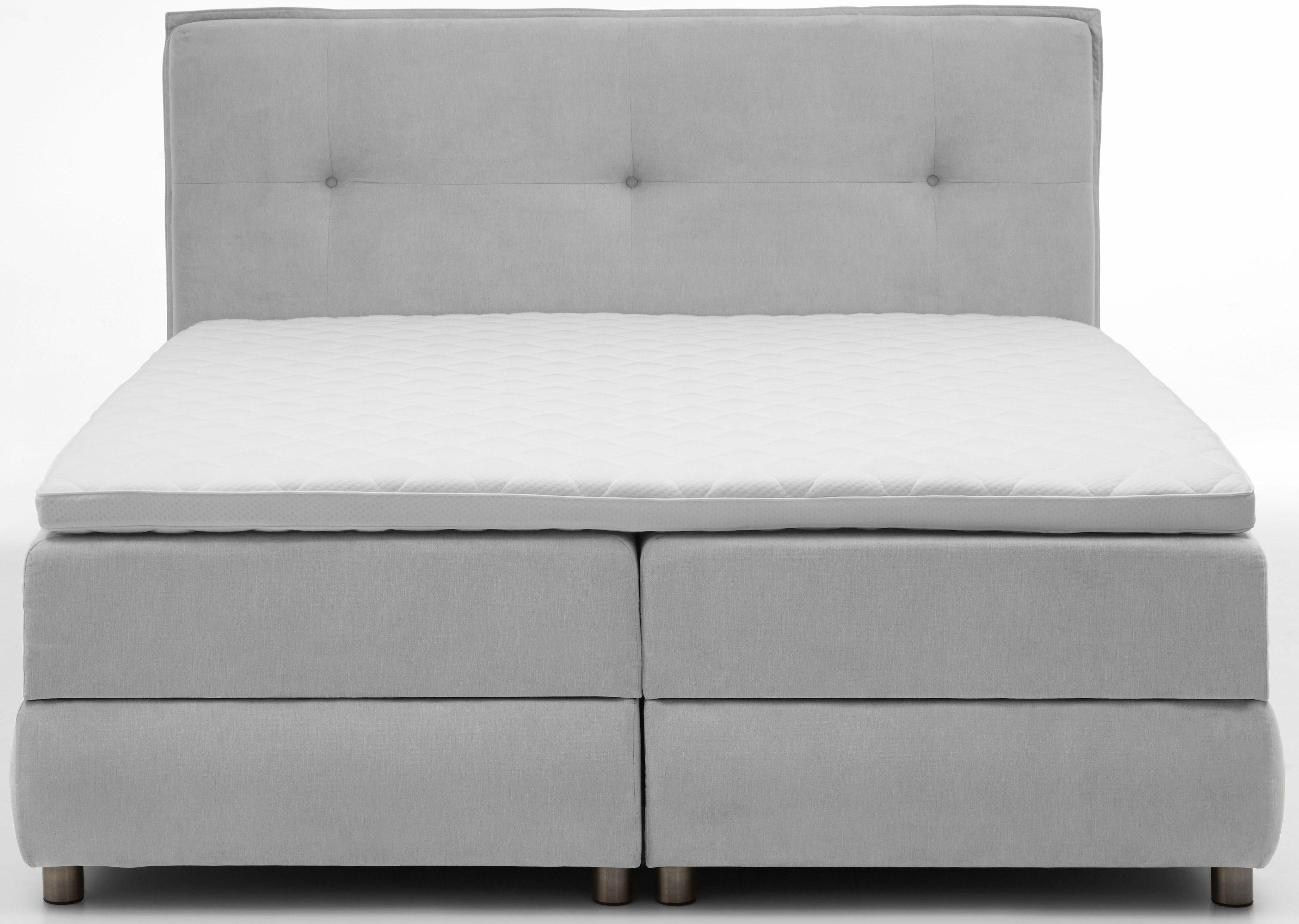 ATLANTIC home collection Boxspring Tilo met pocketveringsmatras, met bedkist en topmatras