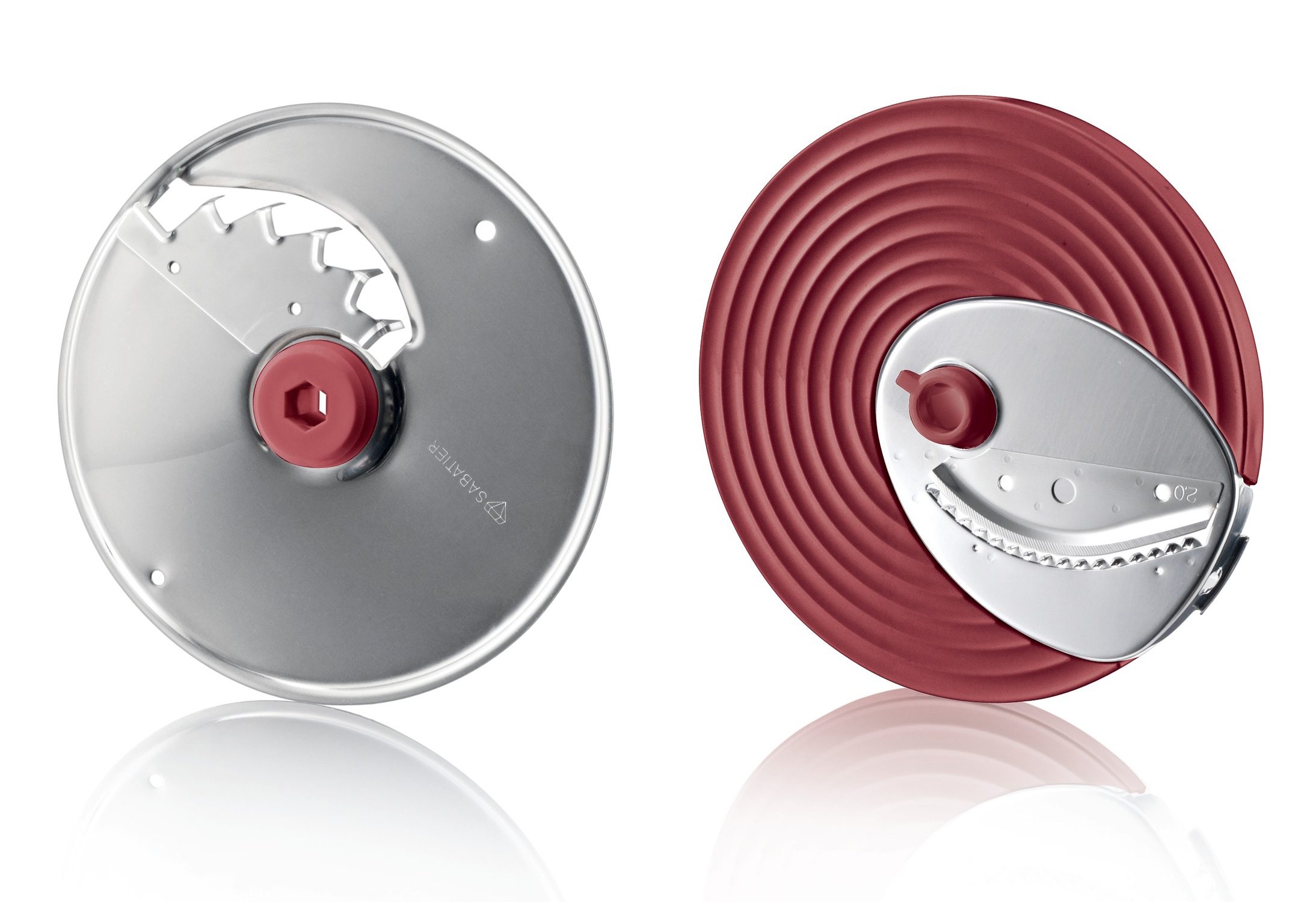 Philips Hakmolen HR1388/80 Viva-collectie Salade toebehoren, 5 roestvrijstalen schijven