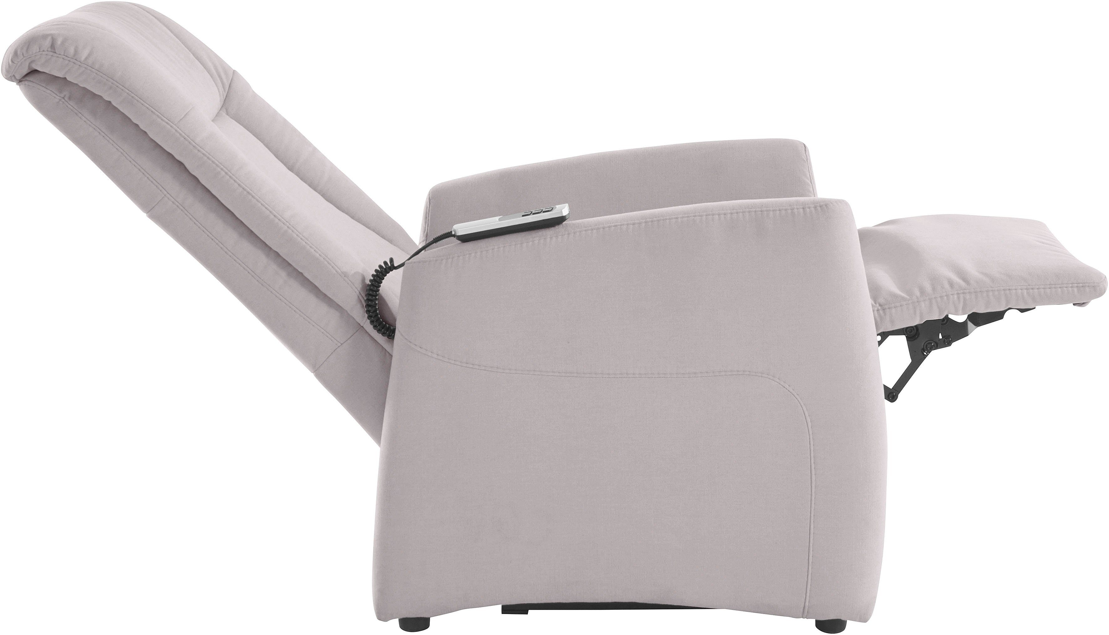 sit&more Relaxfauteuil MELISSA naar keuze elektrisch of handmatig verstelbaar, optioneel opstahulp